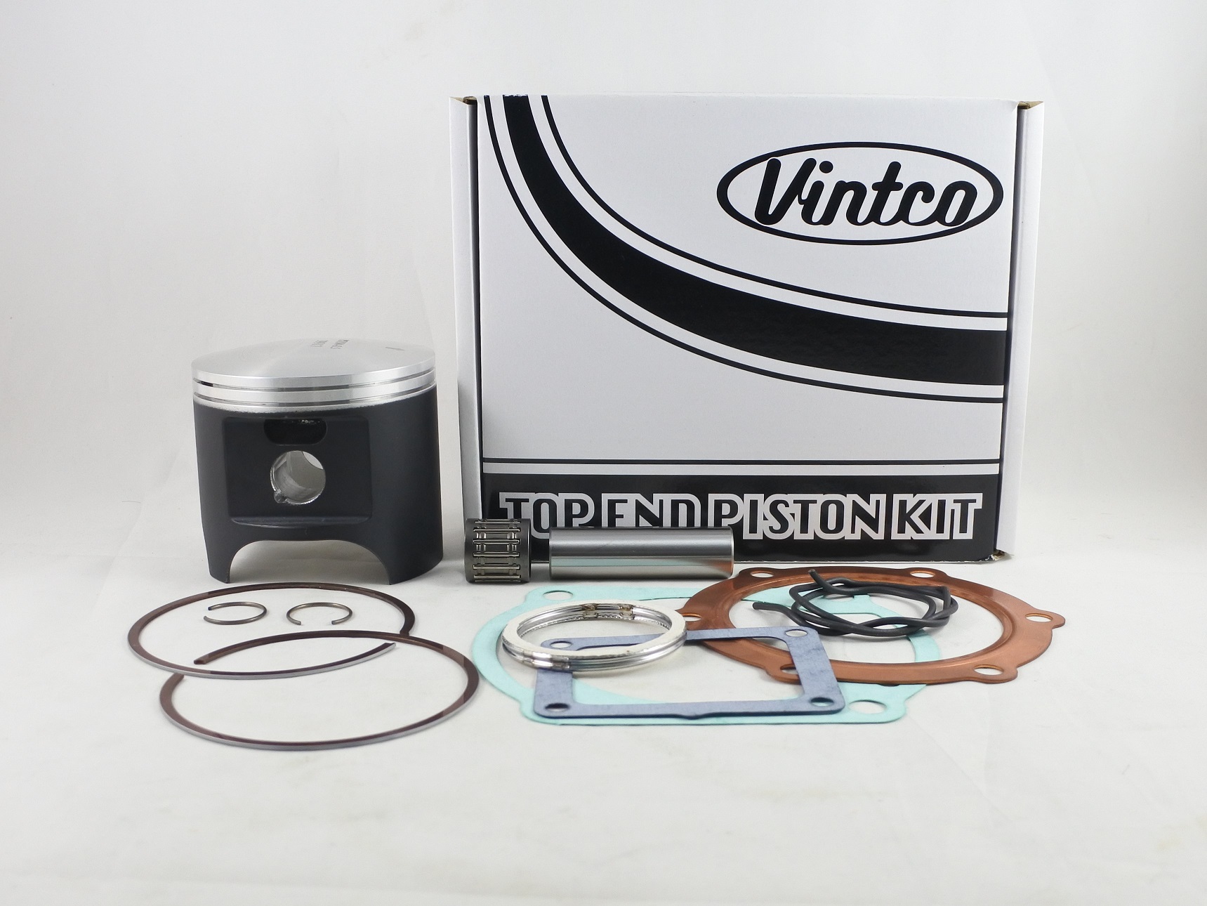 TOP END PISTON KIT 77-78 YAMAHA YZ 400 85.5mm VINTCO KTY15-0.5 image 1