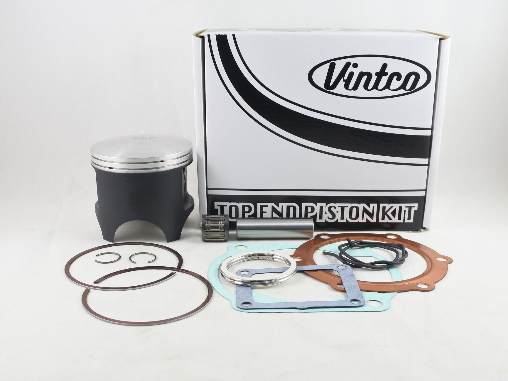 TOP END PISTON KIT 77-78 YAMAHA YZ 400 85.5mm VINTCO KTY15-0.5 thumbnail 2