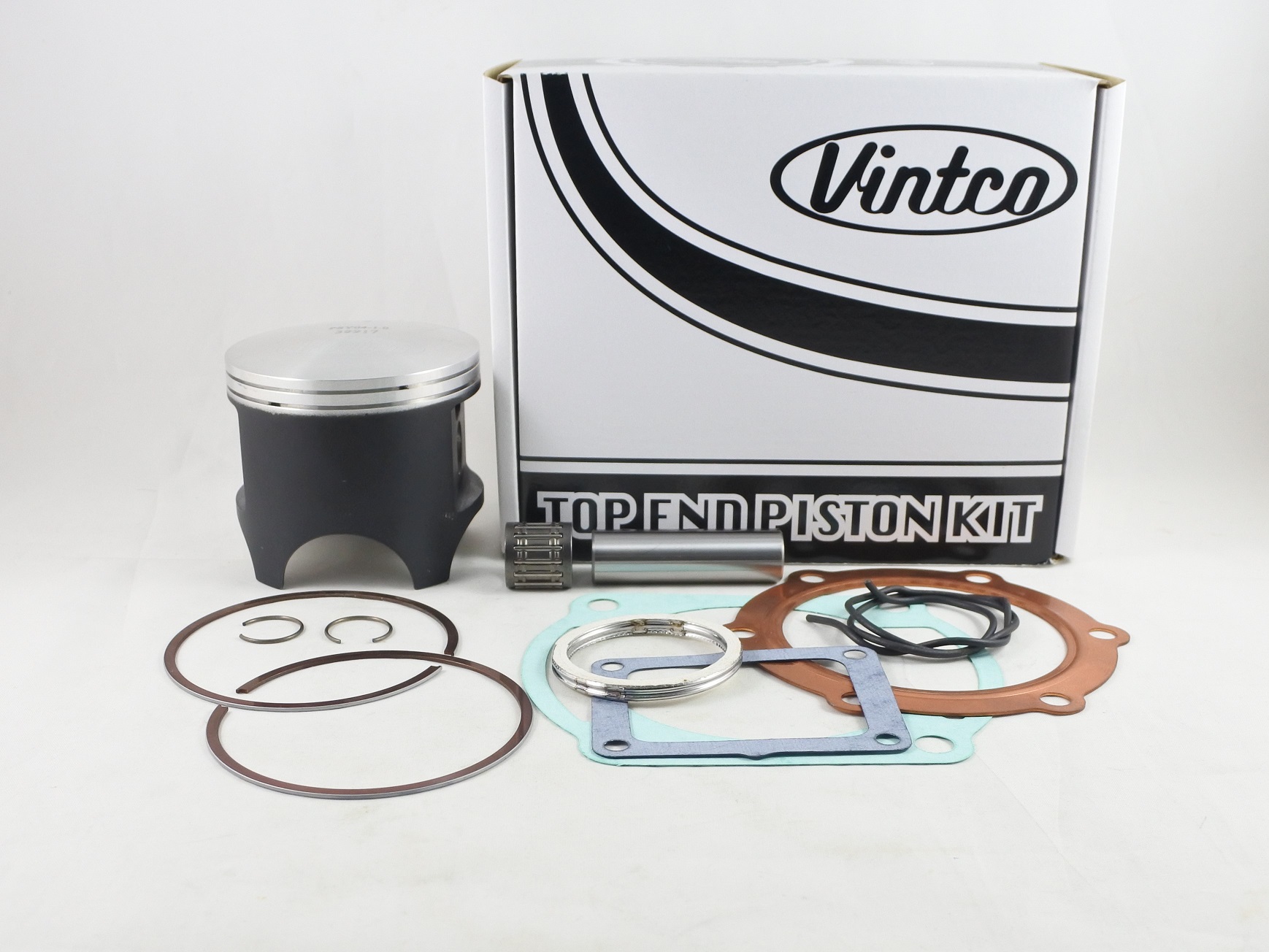 TOP END PISTON KIT 77-78 YAMAHA YZ 400 86.0mm 1.0mm OVER VINTCO KTY15-1.0 thumbnail 2