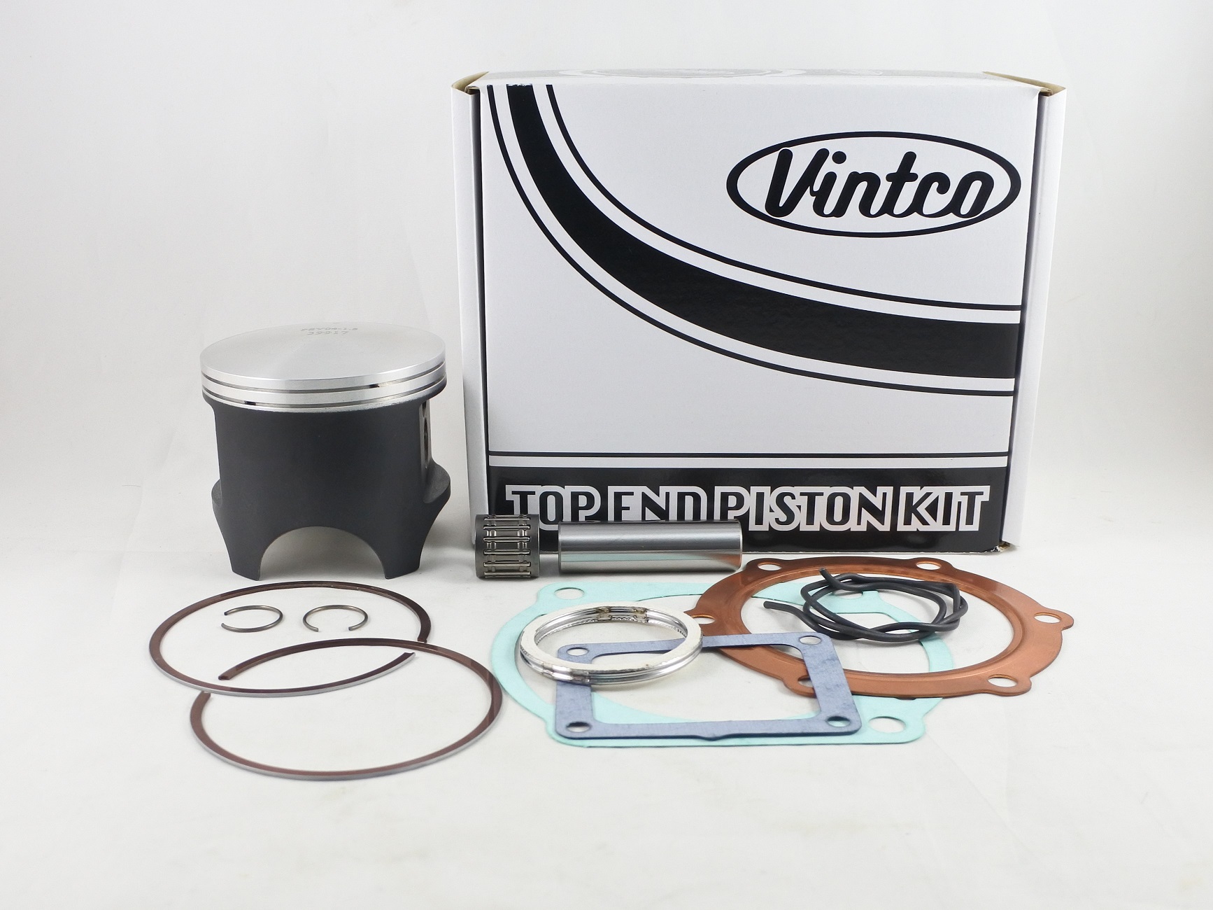 TOP END PISTON KIT 77-78 YAMAHA YZ 400 86.5mm 1.5mm OVER VINTCO KTY15-1.5 thumbnail 2