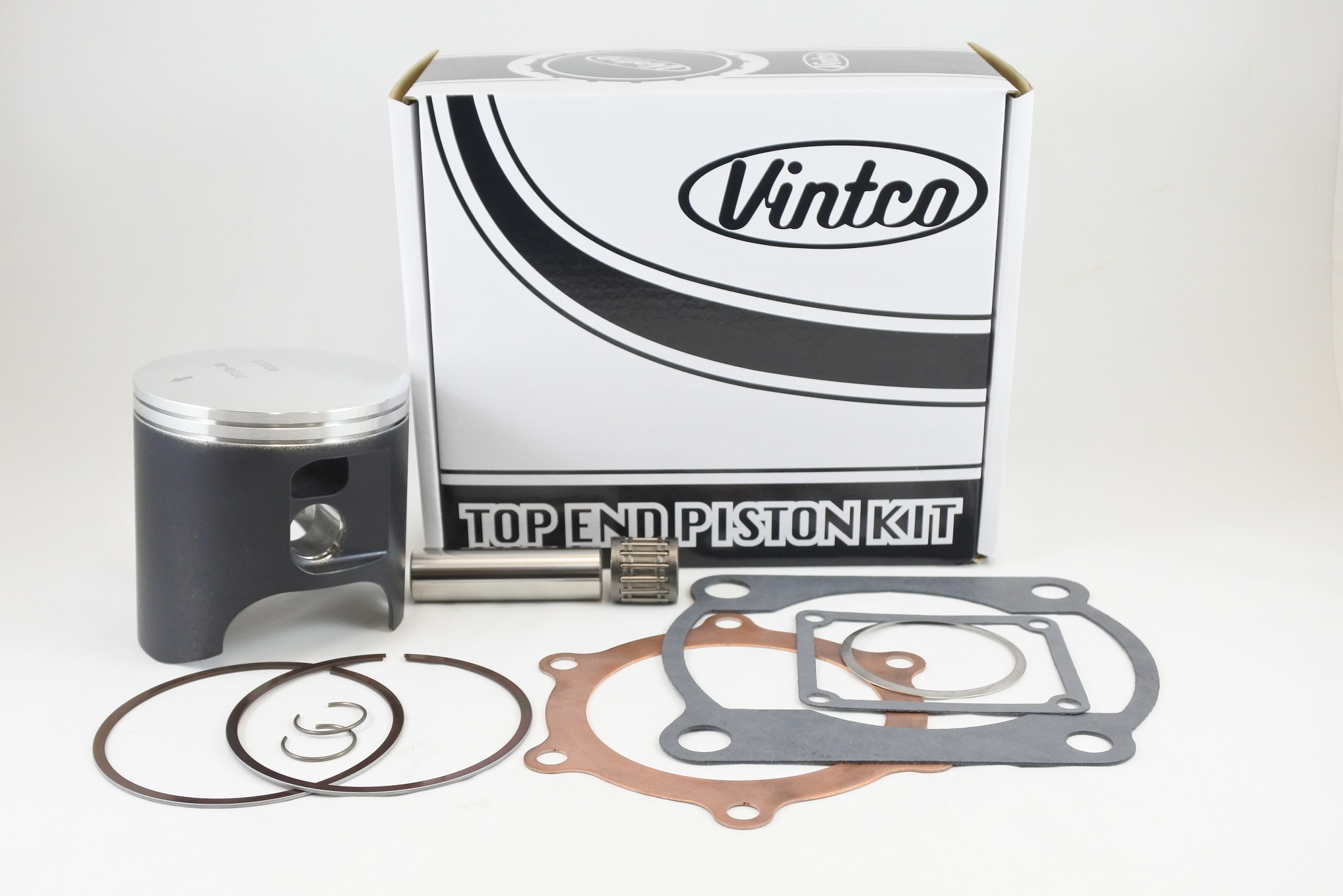 TOP END PISTON KIT 80-81 YAMAHA YZ 465 85.0mm STANDARD VINTCO KTY16-00 image 1