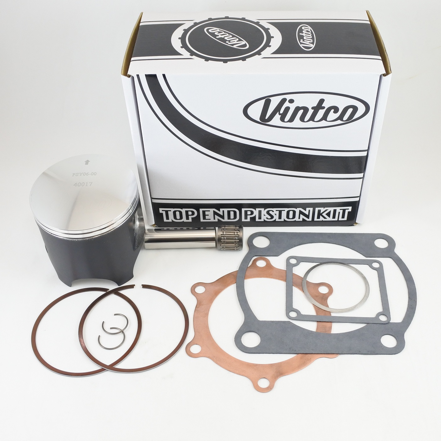 TOP END PISTON KIT 80-81 YAMAHA YZ 465 85.0mm STANDARD VINTCO KTY16-00 thumbnail 2
