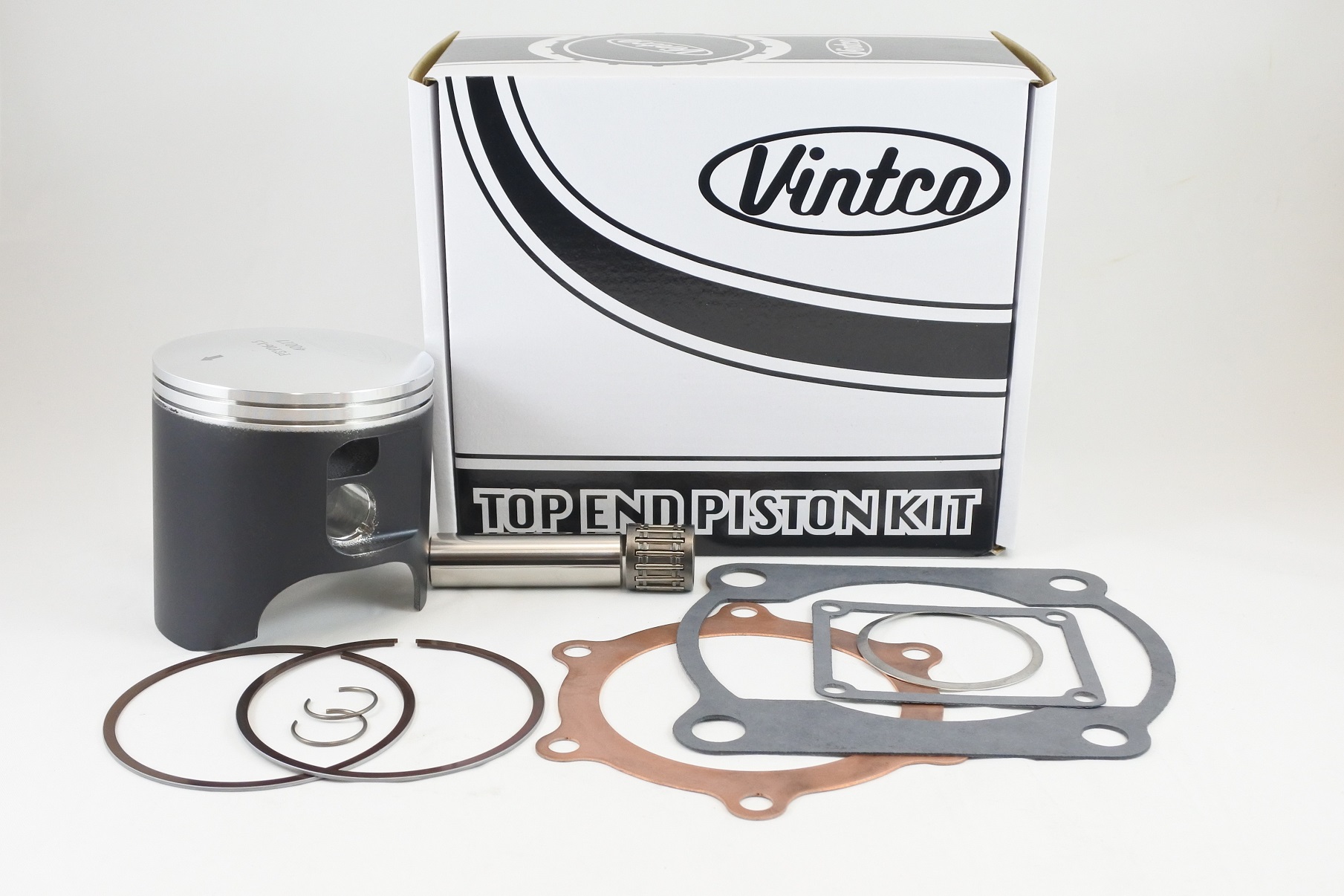 TOP END PISTON KIT 80-81 YAMAHA YZ 465 86.5mm 1.5mm OVER VINTCO KTY16-1.5 image 1
