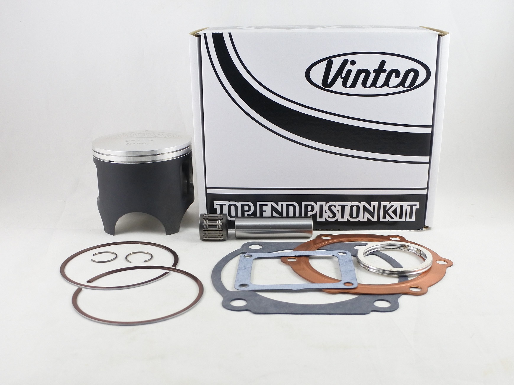 TOP END PISTON KIT 75-75 YAMAHA MX 400 85.5mm 0.5mm OVER VINTCO KTY17-0.5 thumbnail 2