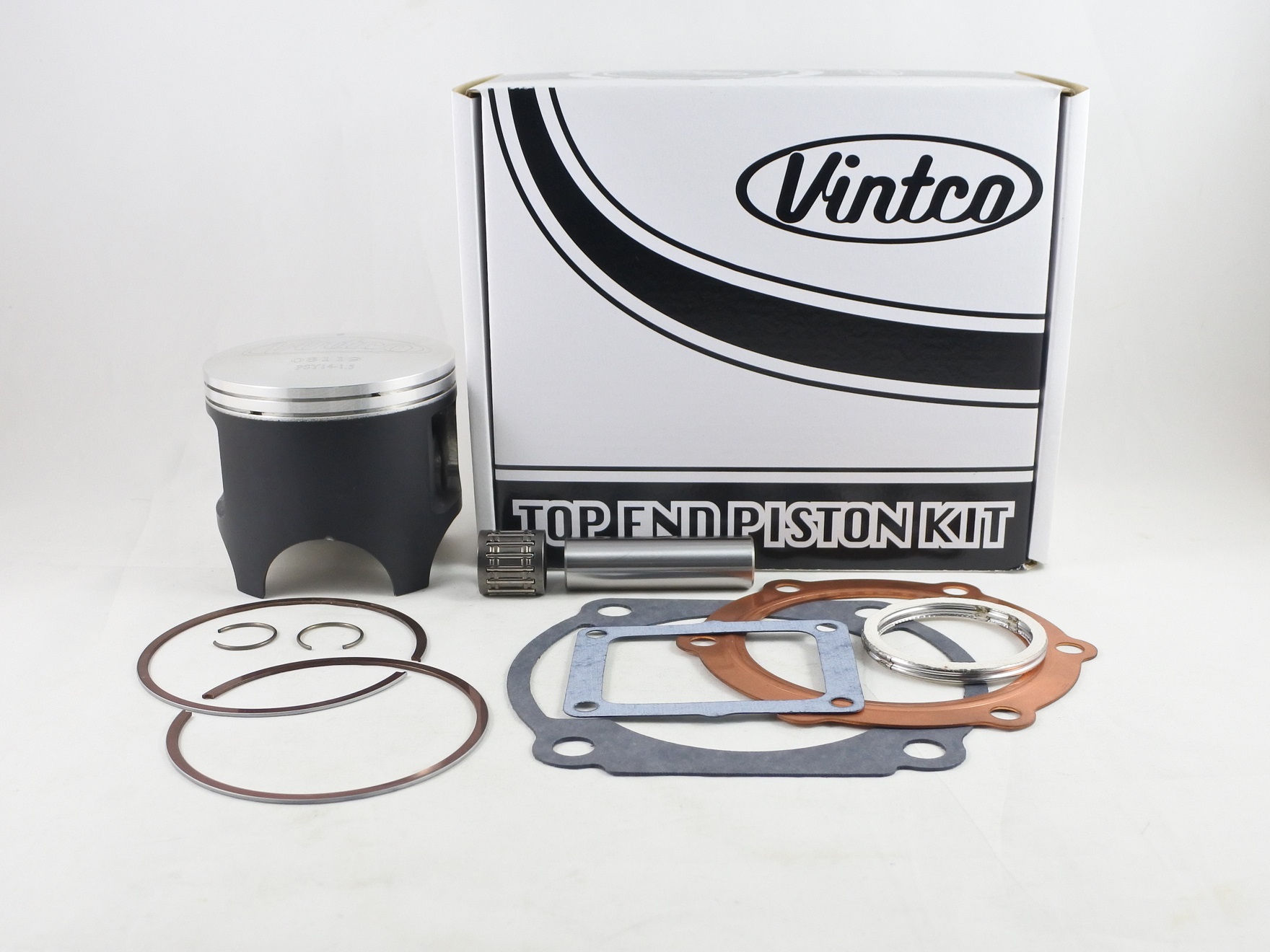 TOP END PISTON KIT 75-75 YAMAHA MX 400 86.5mm 1.5mm OVER VINTCO KTY17-1.5 thumbnail 2