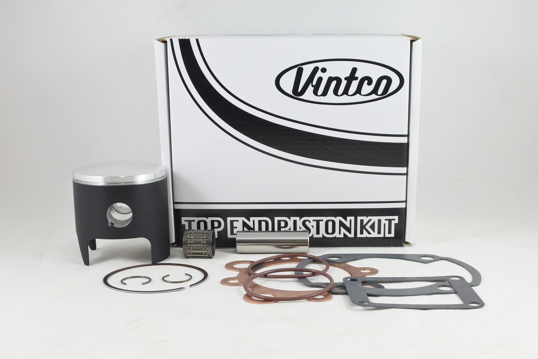 TOP END PISTON KIT 74-75 YAMAHA YZ 250 70.0mm STANDARD VINTCO KTY19-00 image 1