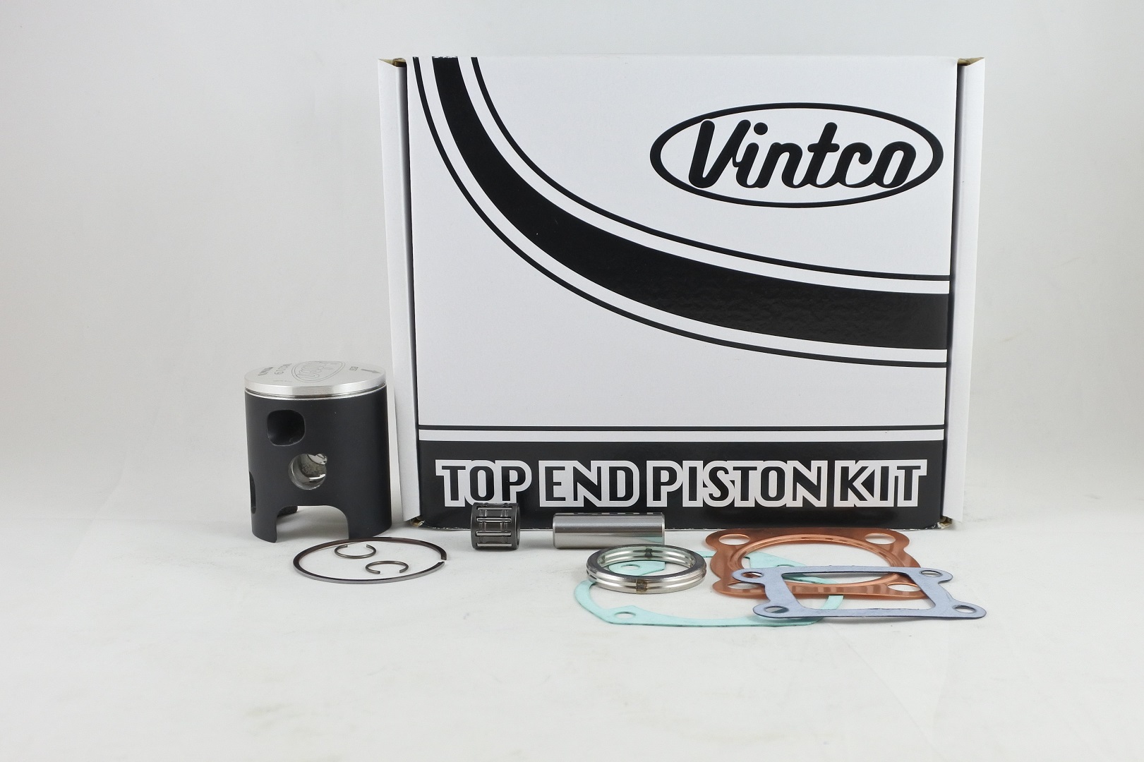 TOP END PISTON KIT 74-75 YAMAHA TY YZ 80 47mm STANDARD VINTCO KTY20-00 image 1