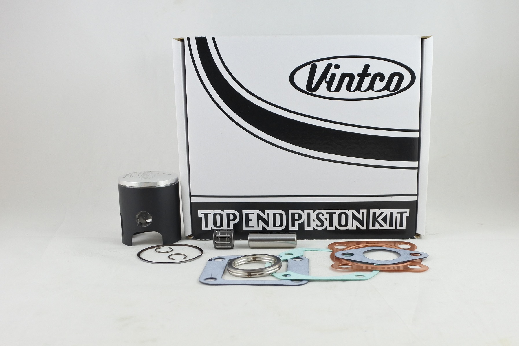 TOP END PISTON KIT 76-77 YAMAHA YZ 80 49mm STANDARD VINTCO KTY22-00 image 1