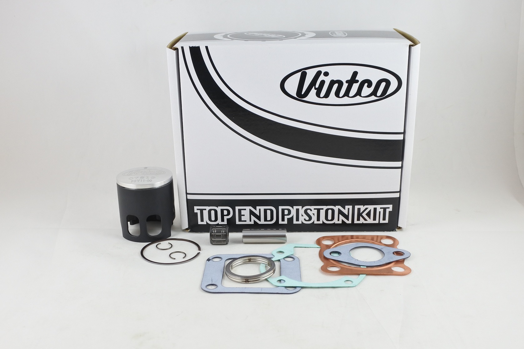 TOP END PISTON KIT 76-77 YAMAHA YZ 80 49mm STANDARD VINTCO KTY22-00 thumbnail 2