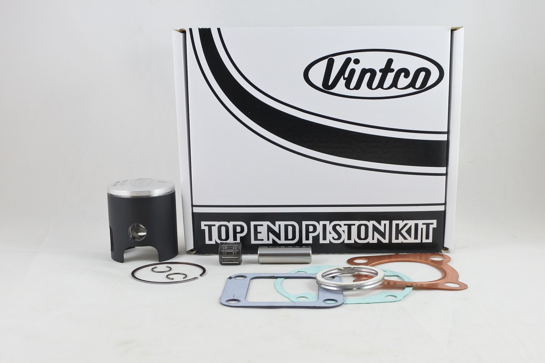 TOP END PISTON KIT 78-79 YAMAHA YZ 80 49mm STANDARD VINTCO KTY23-00 image 1