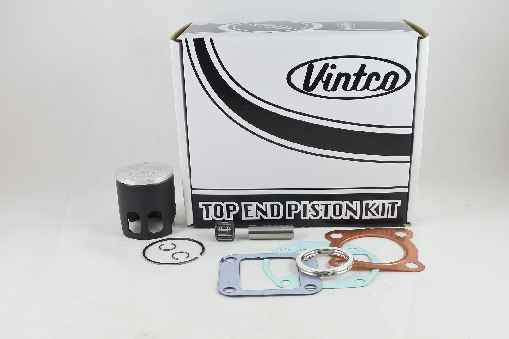 TOP END PISTON KIT 78-79 YAMAHA YZ 80 49mm STANDARD VINTCO KTY23-00 thumbnail 2