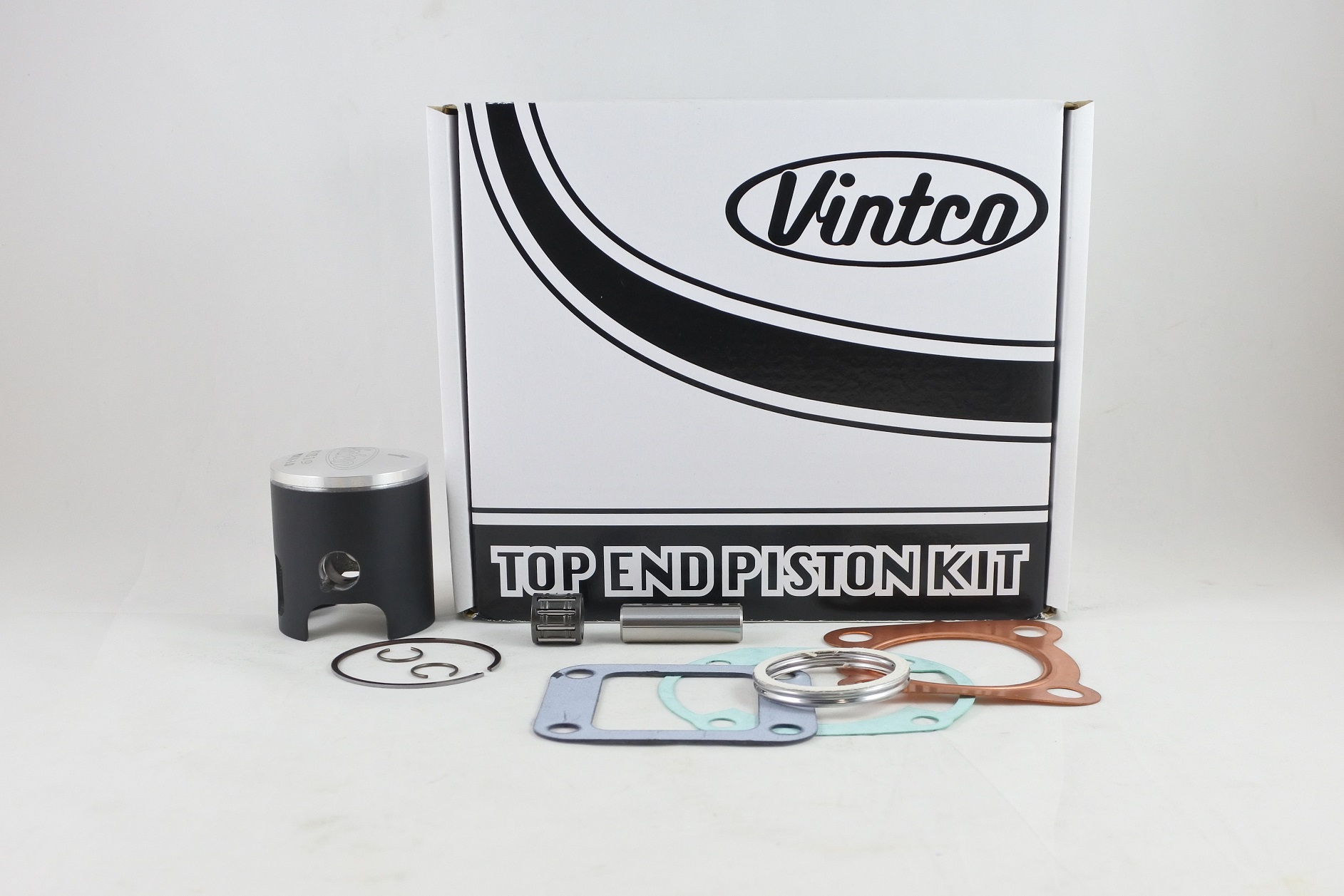 TOP END PISTON KIT 78-79 YAMAHA YZ80 50.0mm 1.0mm OVER VINTCO KTY23-1.0 image 1