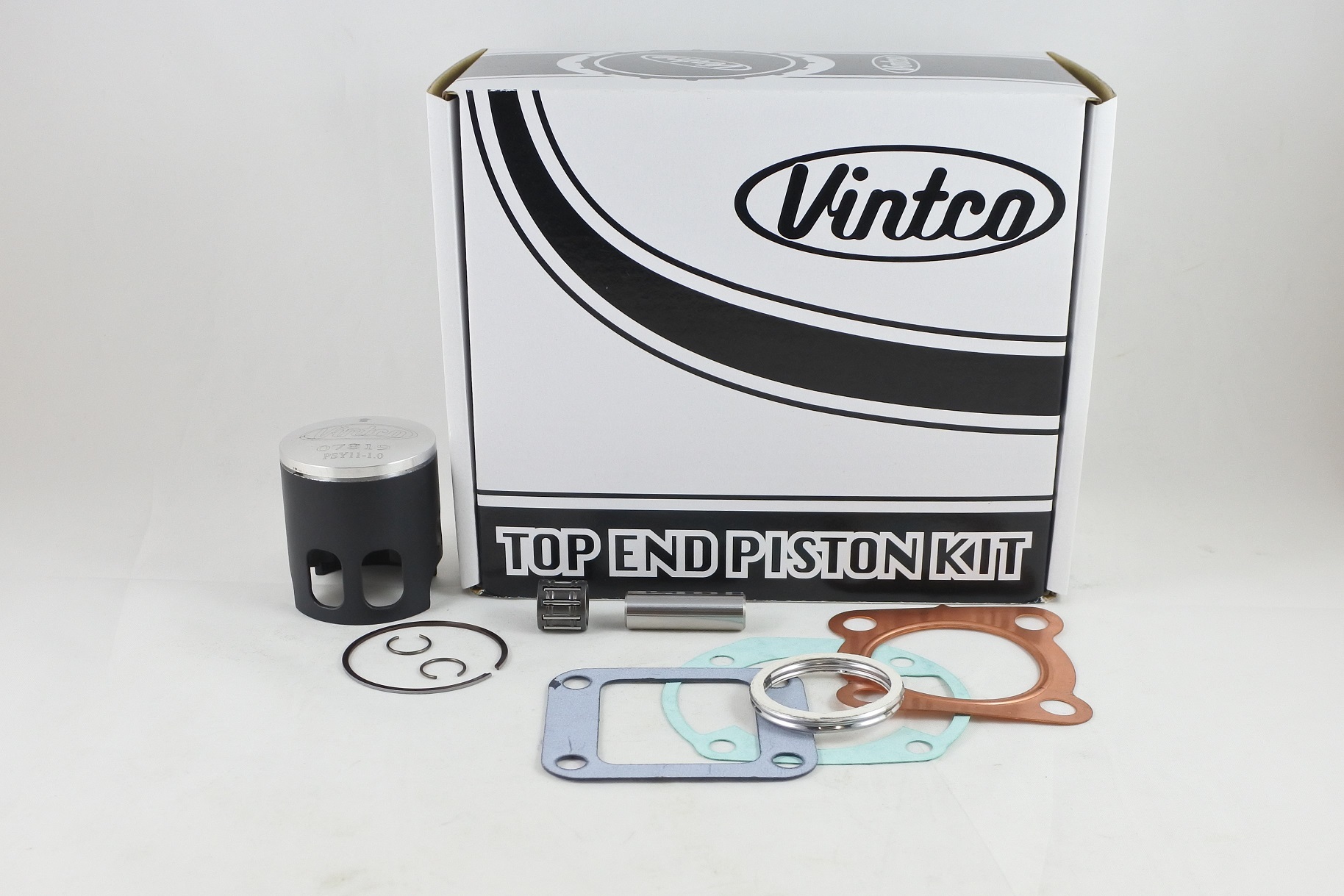 TOP END PISTON KIT 78-79 YAMAHA YZ80 50.0mm 1.0mm OVER VINTCO KTY23-1.0 thumbnail 2