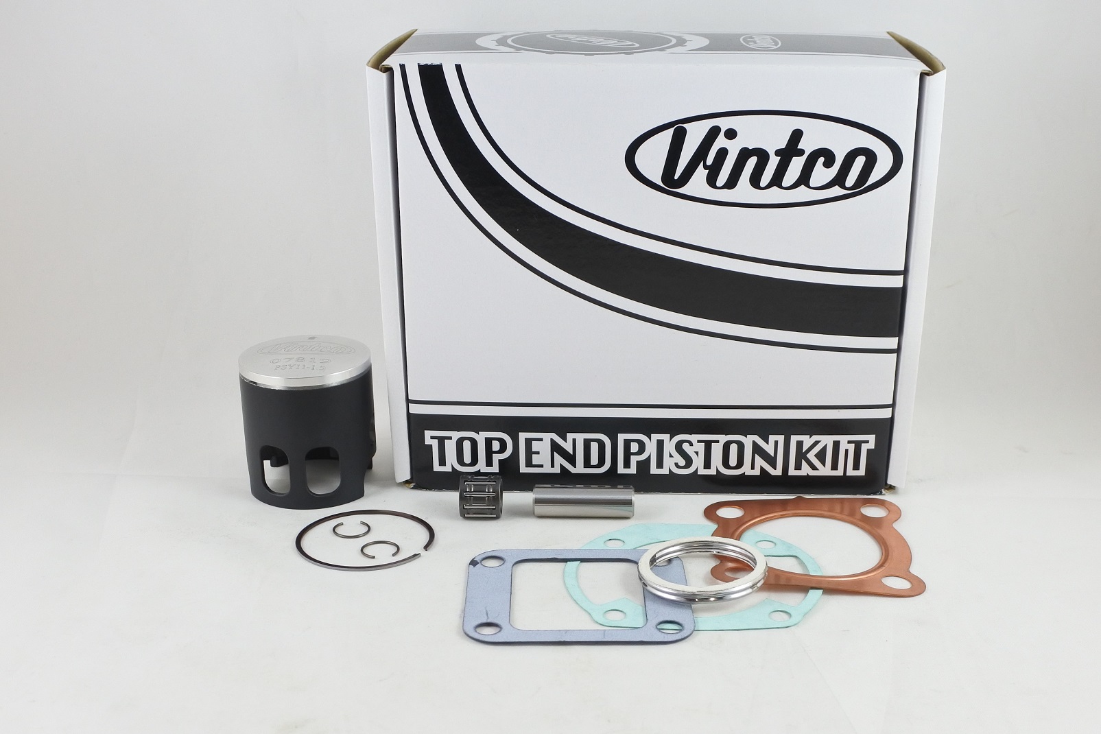 TOP END PISTON KIT 78-79 YAMAHA YZ 80 50.5mm 1.5mm OVER VINTCO KTY23-1.5 thumbnail 2