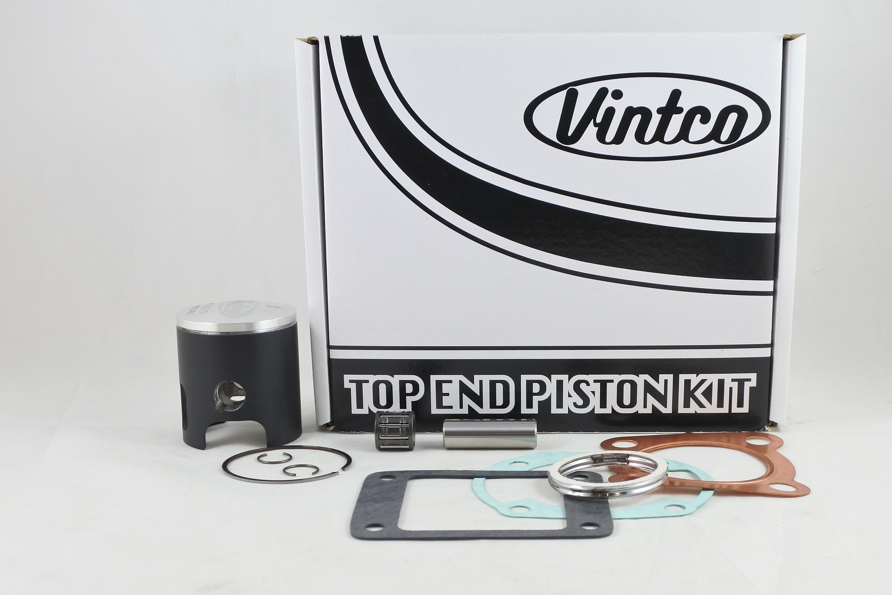 TOP END PISTON KIT 80-80 YAMAHA YZ 80 49.5mm 0.5mm OVER VINTCO KTY24-0.5 image 1