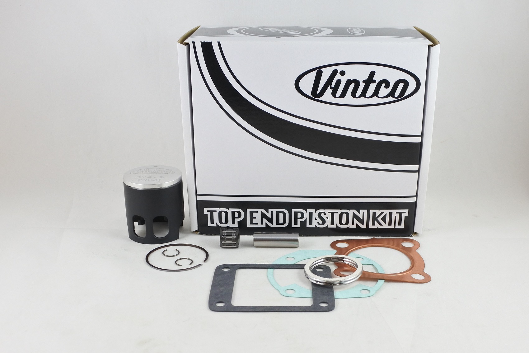 TOP END PISTON KIT 80-80 YAMAHA YZ 80 49.5mm 0.5mm OVER VINTCO KTY24-0.5 thumbnail 2