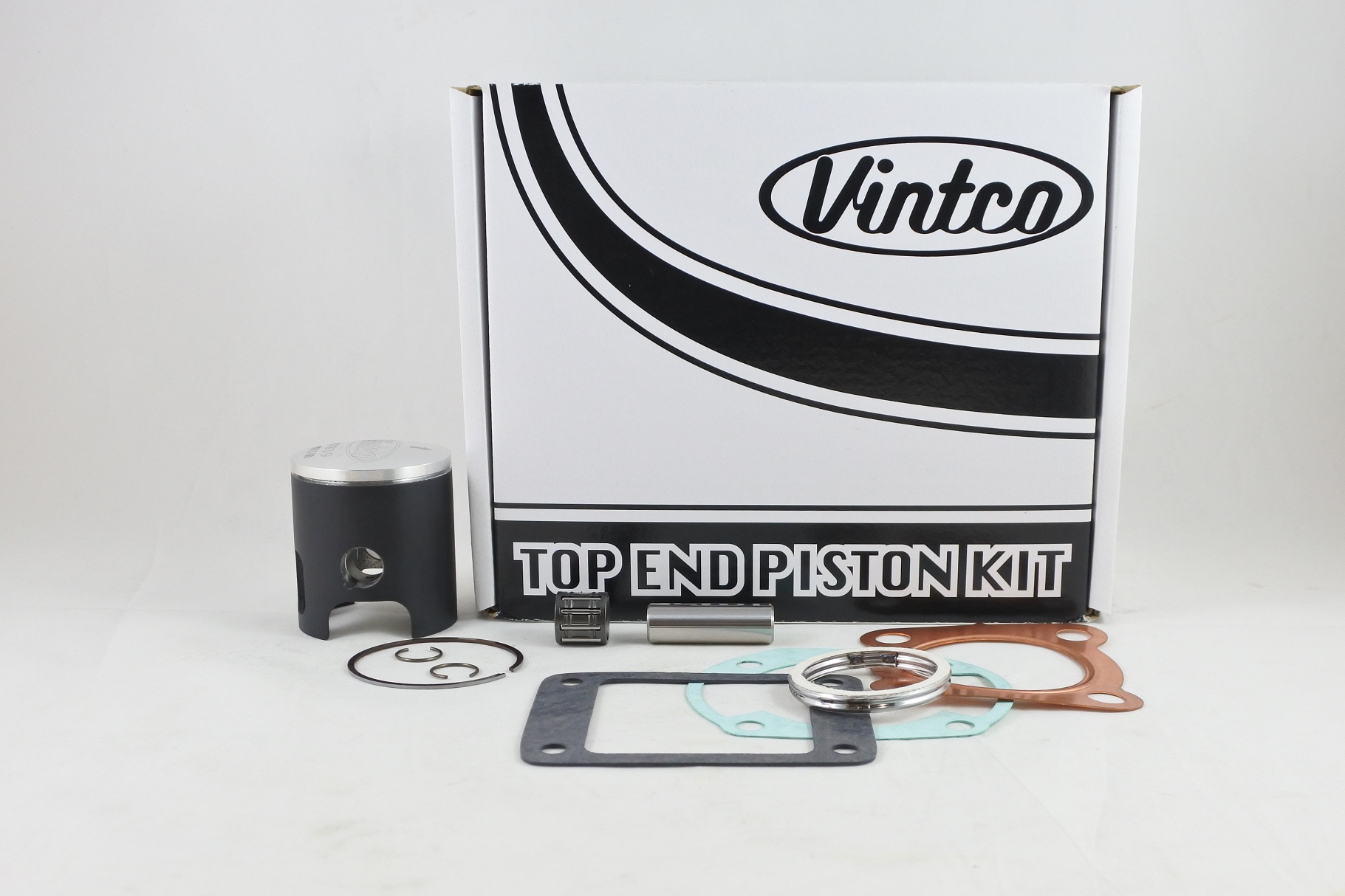 TOP END PISTON KIT 80-80 YAMAHA YZ 80 49mm STANDARD VINTCO KTY24-00 image 1