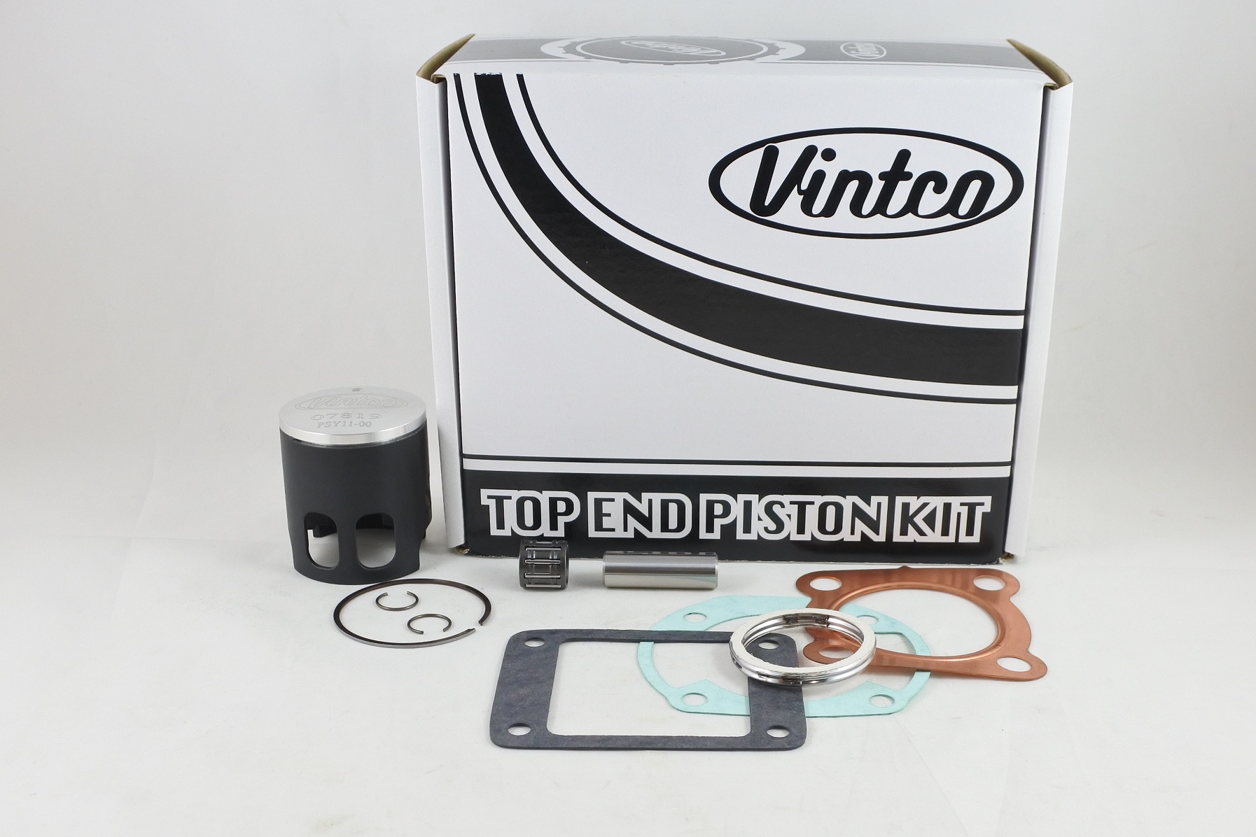TOP END PISTON KIT 80-80 YAMAHA YZ 80 49mm STANDARD VINTCO KTY24-00 thumbnail 2