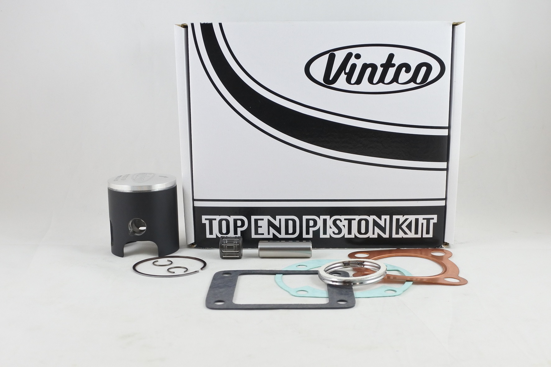 TOP END PISTON KIT 80-80 YAMAHA YZ 80 50.0mm +1.0mm OVER VINTCO KTY24-1.0 image 1