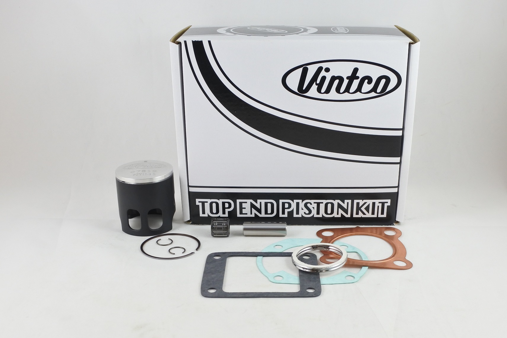 TOP END PISTON KIT 80-80 YAMAHA YZ 80 50.5mm +1.5mm OVER VINTCO KTY24-1.5 thumbnail 2
