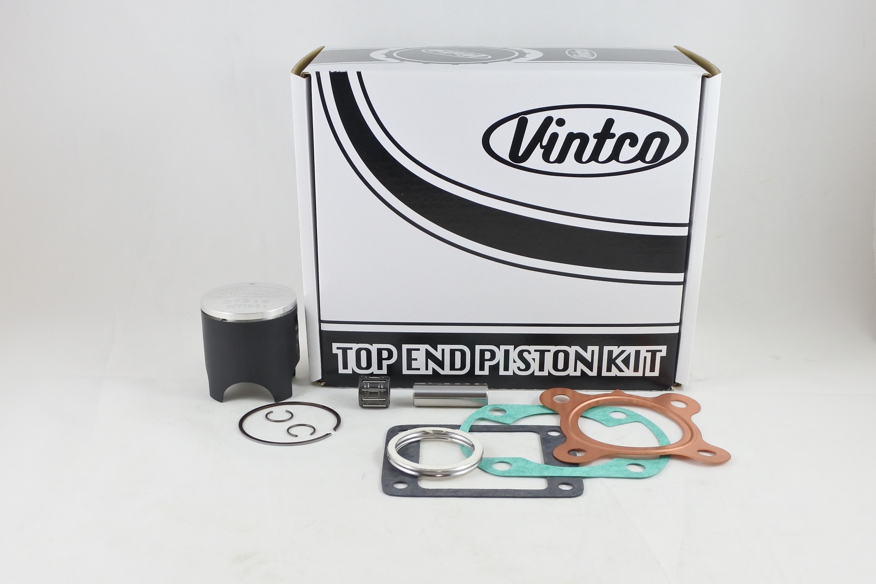 TOP END PISTON KIT 81-81 YAMAHA YZ 80 49.5mm +0.5mm OVER VINTCO KTY25-0.5 thumbnail 2
