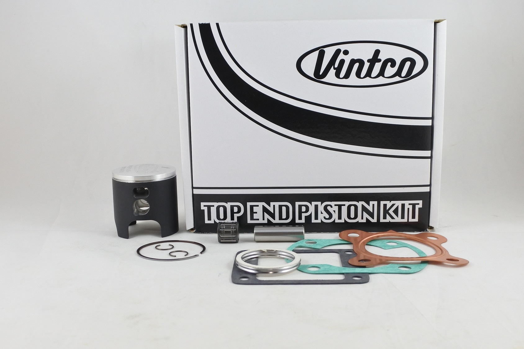 TOP END PISTON KIT 81-81 YAMAHA YZ 80 49mm STANDARD VINTCO KTY25-00 image 1
