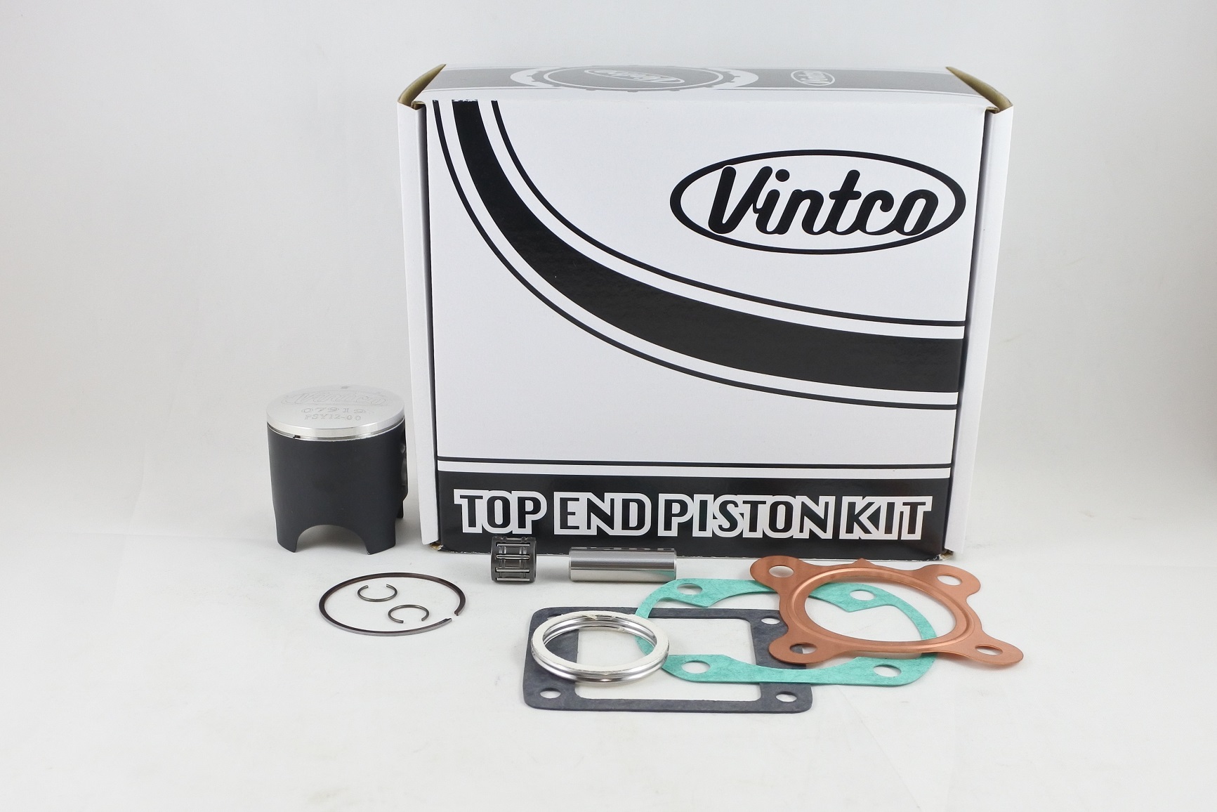 TOP END PISTON KIT 81-81 YAMAHA YZ 80 49mm STANDARD VINTCO KTY25-00 thumbnail 2