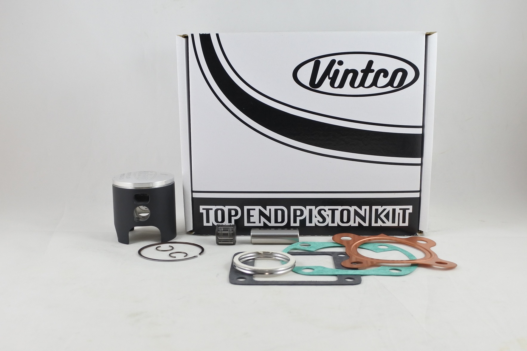 TOP END PISTON KIT 81-81 YAMAHA YZ 80 50.5mm 1.5mm OVER VINTCO KTY25-1.5 image 1