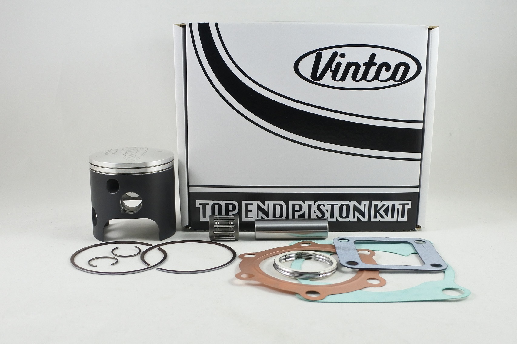 TOP END PISTON KIT 79-81 YAMAHA DT MX 175 66mm STANDARD VINTCO KTY26-00 image 1