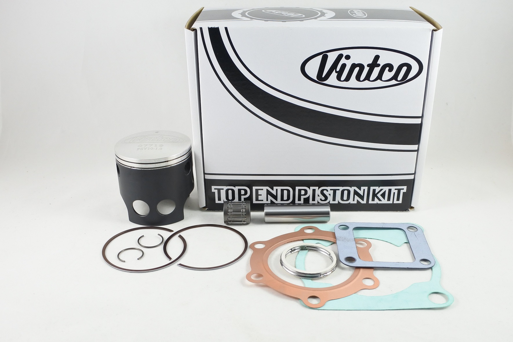 TOP END PISTON KIT 79-81 YAMAHA DT MX 175 67mm OVER VINTCO KTY26-1.0 thumbnail 2