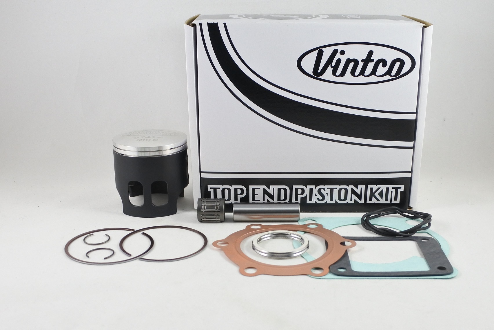 TOP END PISTON KIT 77-79 YAMAHA IT 175 66mm STANDARD VINTCO KTY27-00 thumbnail 2