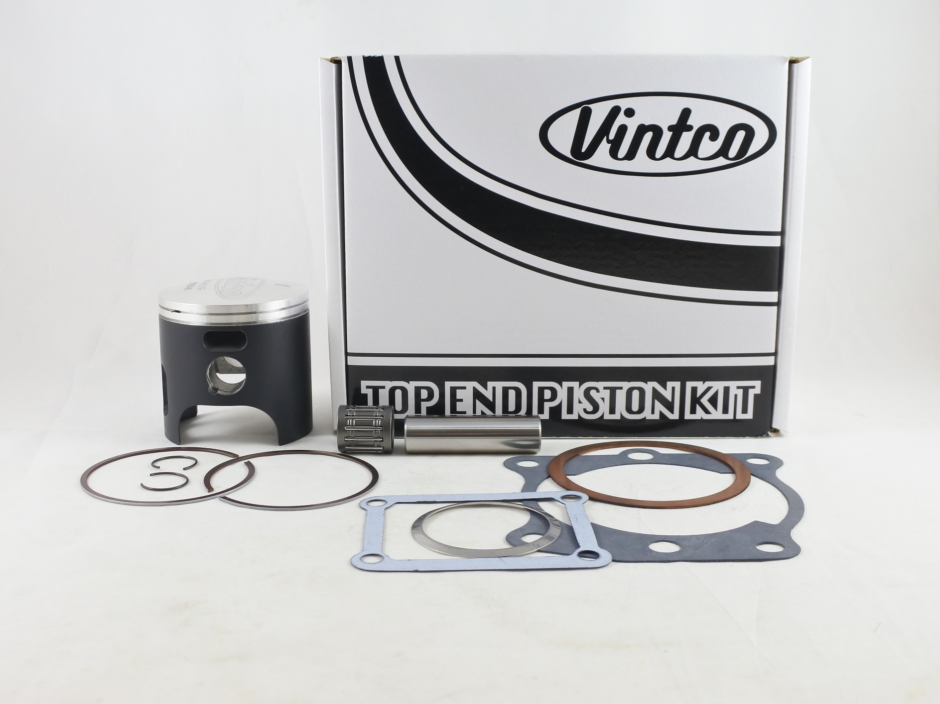 TOP END PISTON KIT 80-81 YAMAHA IT 175 66mm STANDARD VINTCO KTY28-00 image 1