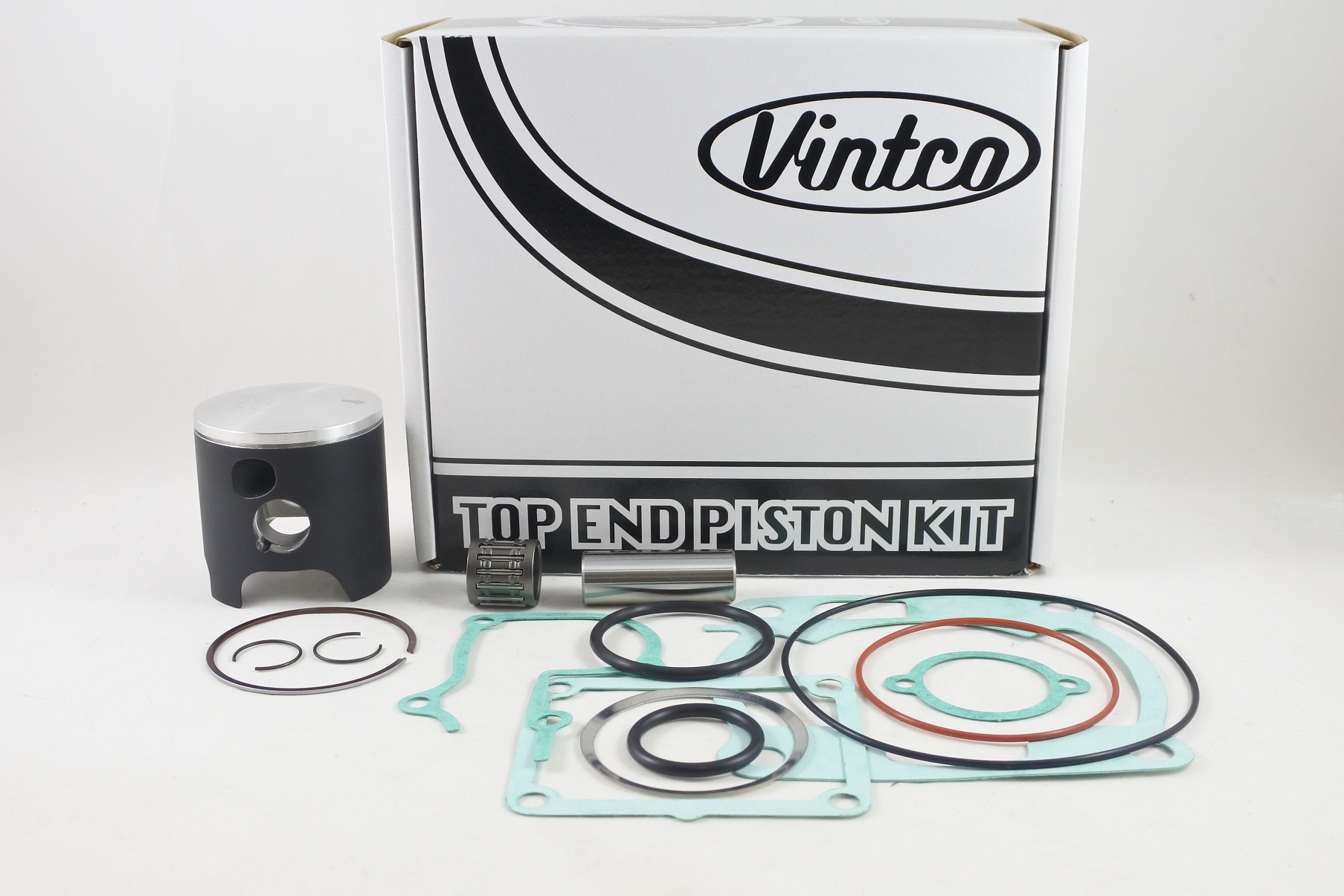 TOP END PISTON KIT 89-89 YAMAHA YZ 125 56.01mm STANDARD VINTCO KTY29-00 image 1