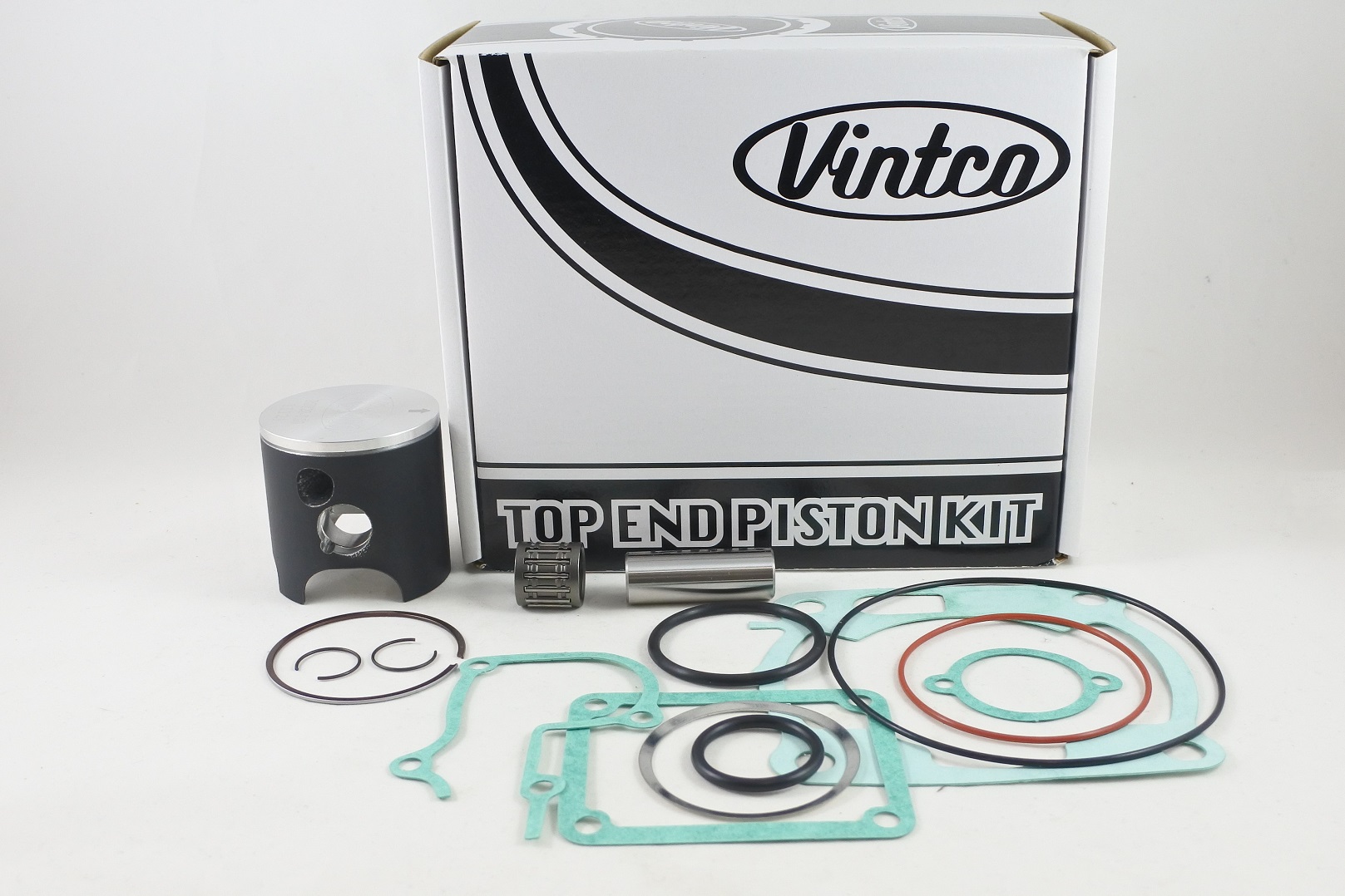 TOP END PISTON KIT 91-91 YAMAHA YZ 125 56.02mm STANDARD VINTCO KTY31-00 image 1