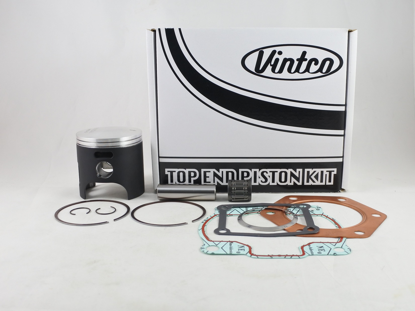 TOP END PISTON KIT 84-86 YAMAHA IT 200 66mm STANDARD VINTCO KTY34-00 image 1