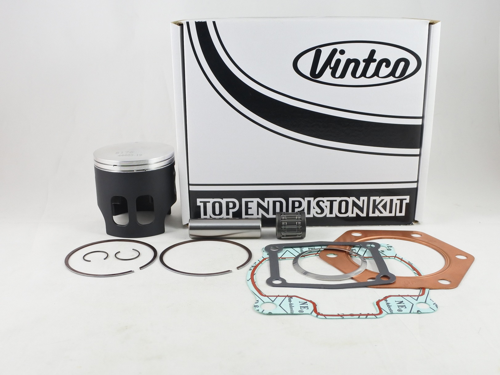 TOP END PISTON KIT 84-86 YAMAHA IT 200 67.5mm 1.5mm OVER VINTCO KTY34-1.5 thumbnail 2