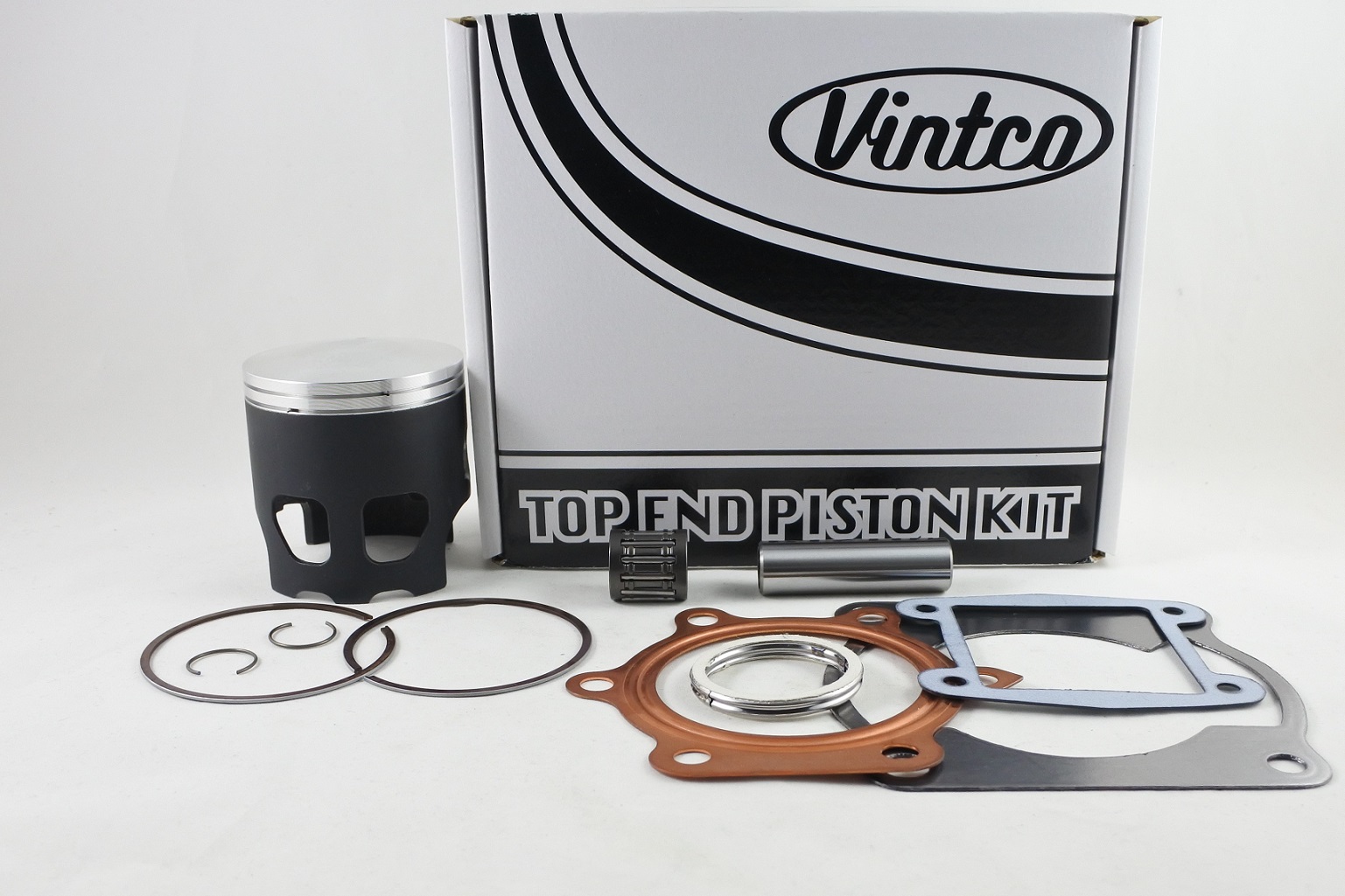 TOP END PISTON KIT 88-06 YAMAHA YFS BLASTER 200 67.5mm 1.5mm OVER VINTCO KTY35-1.5 thumbnail 2
