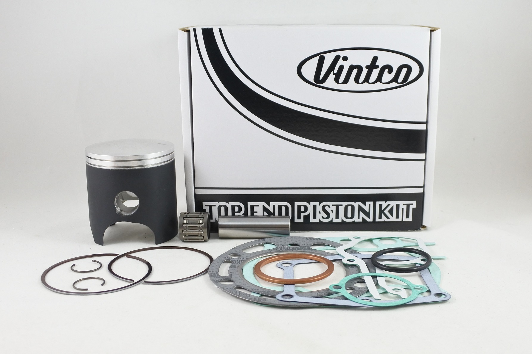 TOP END PISTON KIT 84-85 YAMAHA YZ 250 69.5mm VINTCO KTY37-1.5 image 1