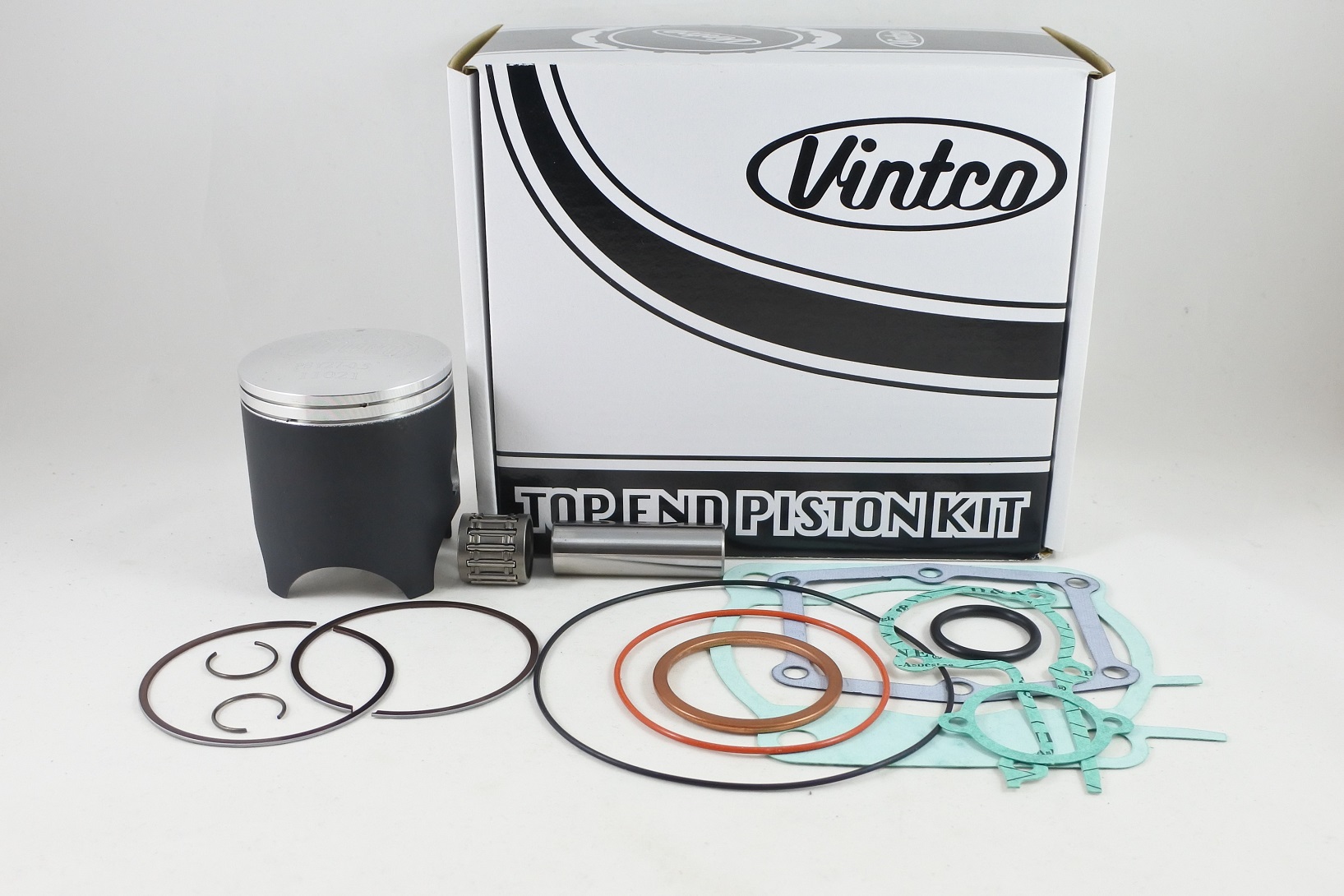 TOP END PISTON KIT 86-86 YAMAHA YZ 250 68.5mm 0.5mm OVER VINTCO KTY38-0.5 thumbnail 2