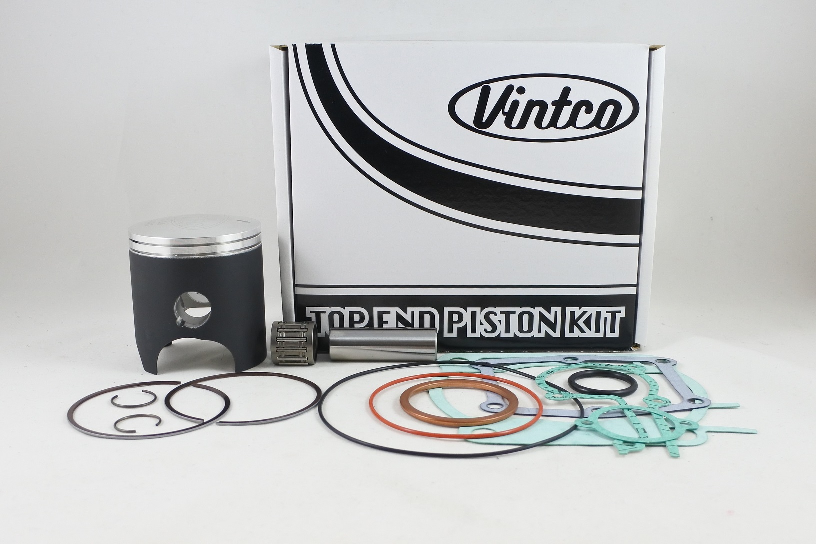 TOP END PISTON KIT 86-86 YAMAHA YZ 250 69mm 1.0mm OVER VINTCO KTY38-1.0 image 1