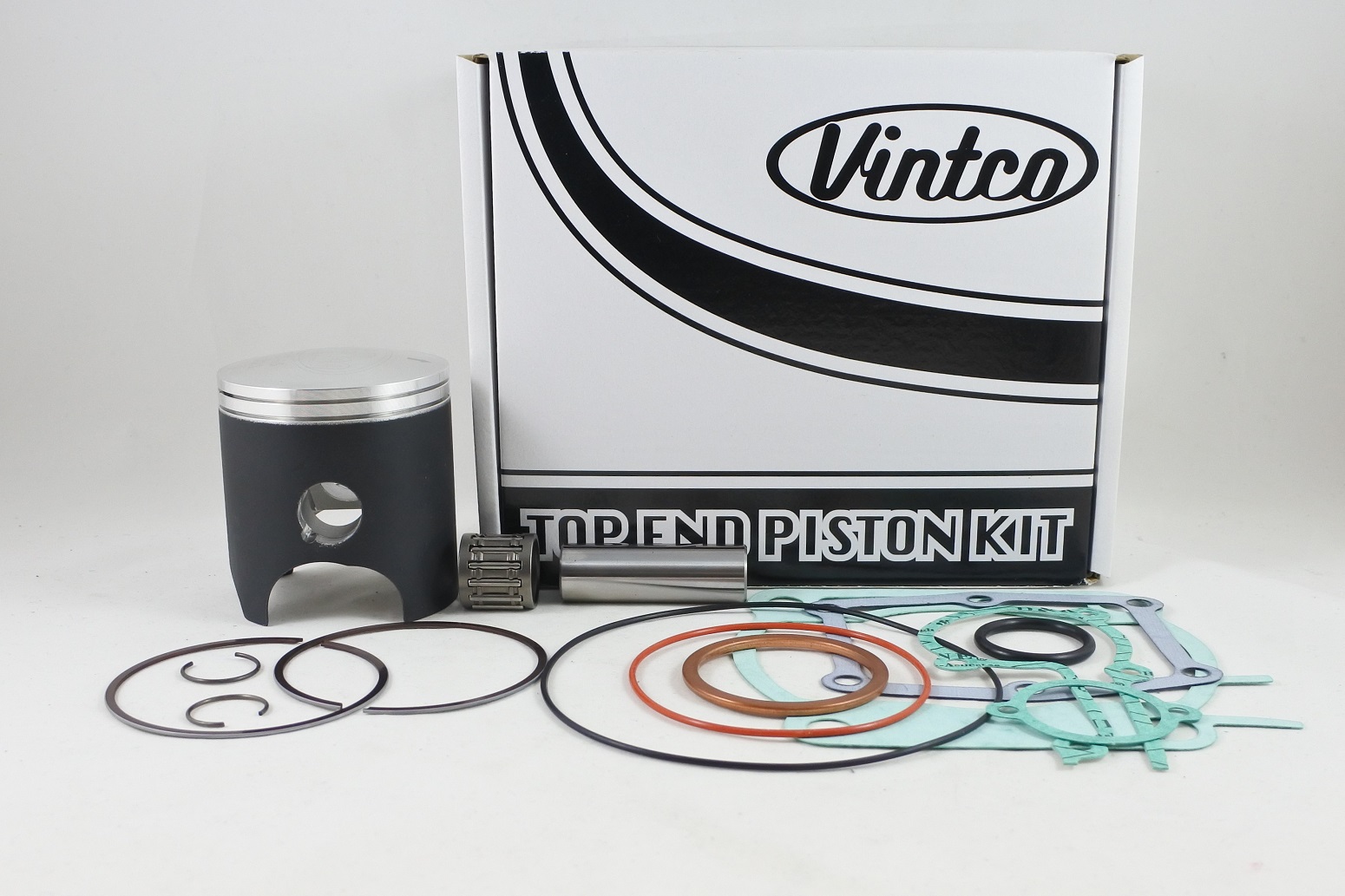 TOP END PISTON KIT 86-86 YAMAHA YZ 250 69.5mm 1.5mm OVER VINTCO KTY38-1.5 image 1