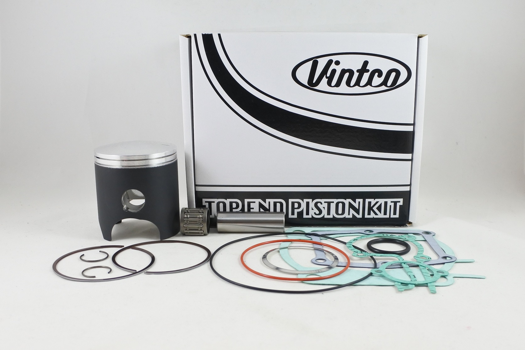 TOP END PISTON KIT 87-87 YAMAHA YZ 250 68.5mm +0.5mm OVER VINTCO KTY39-0.5 image 1