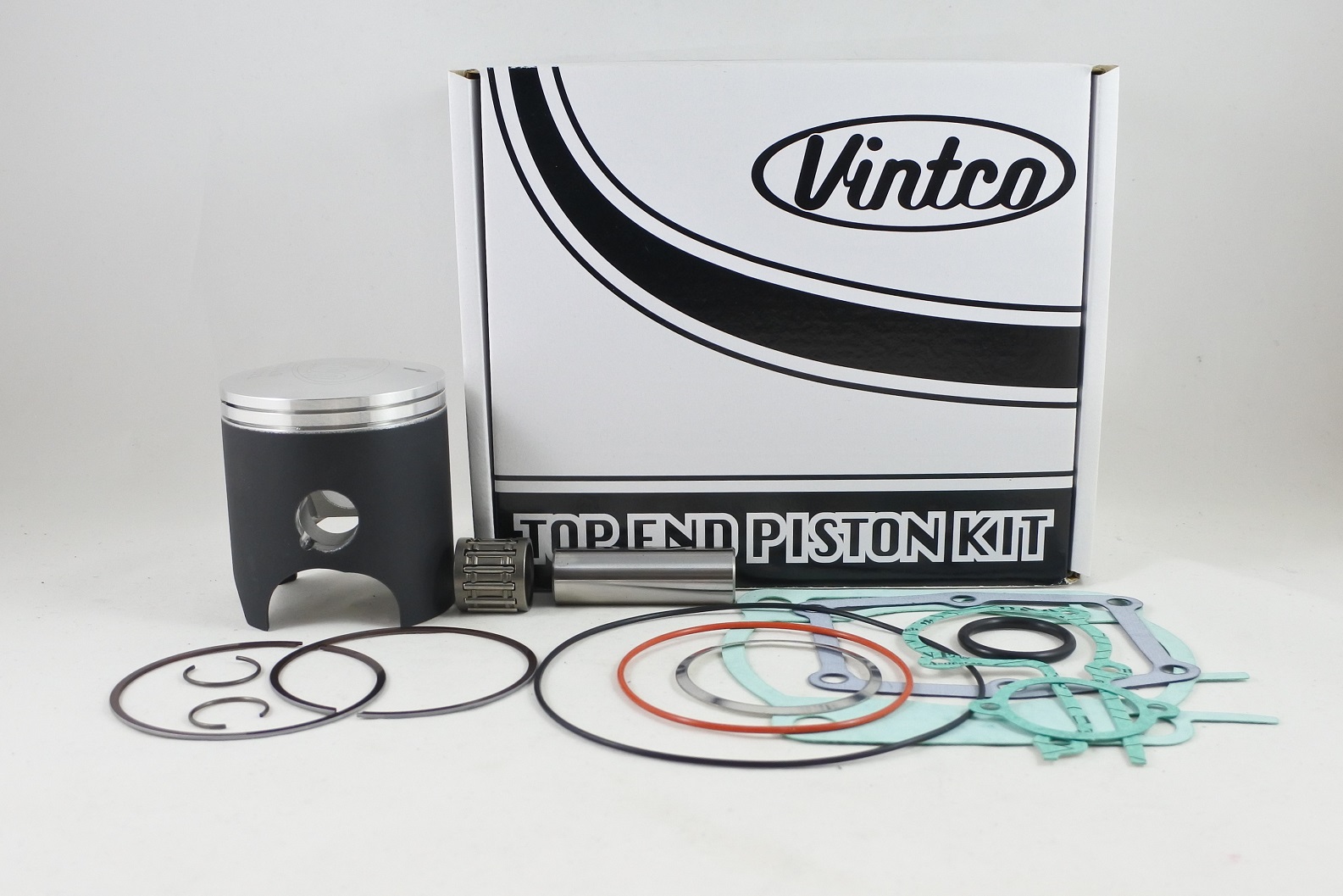 TOP END PISTON KIT 87-87 YAMAHA YZ 250 69mm 1.0mm OVER VINTCO KTY39-1.0 image 1