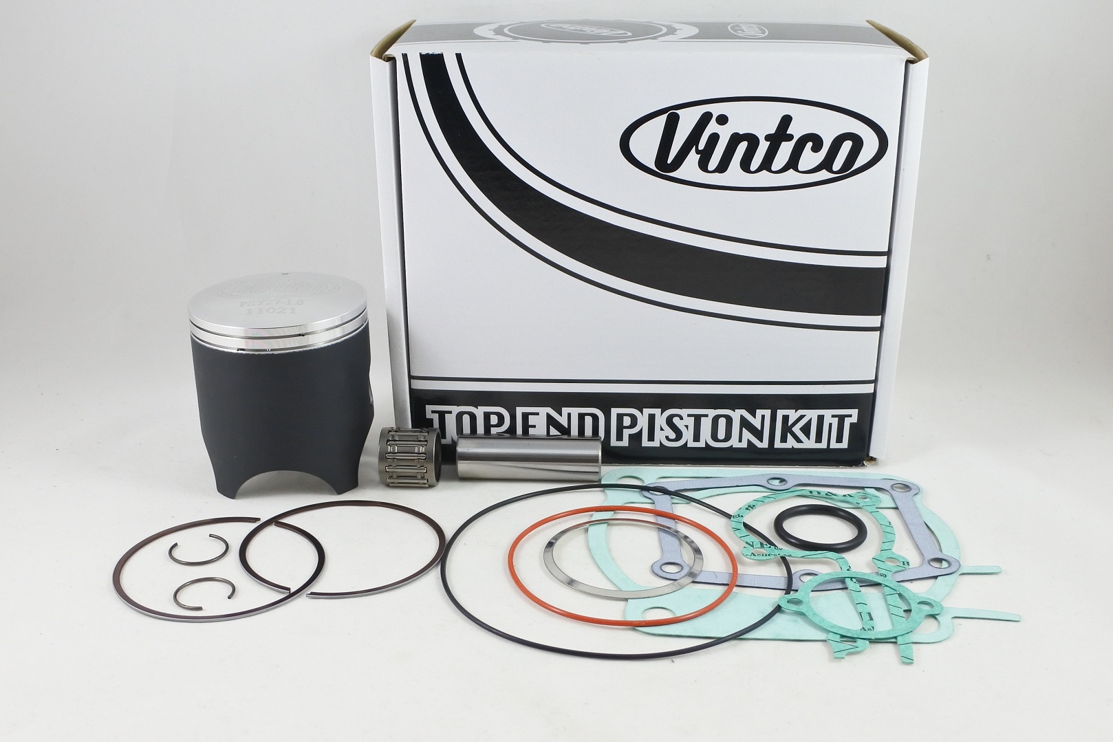 TOP END PISTON KIT 87-87 YAMAHA YZ 250 69mm 1.0mm OVER VINTCO KTY39-1.0 thumbnail 2