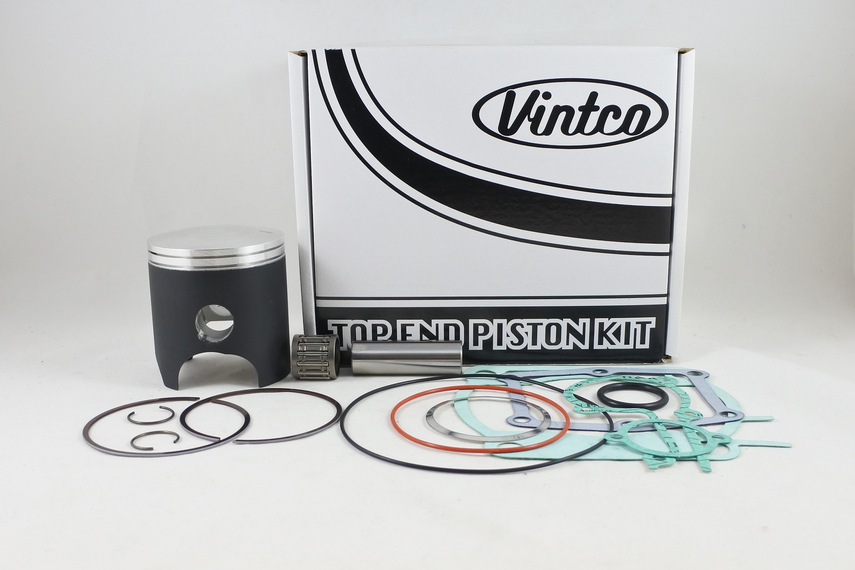 TOP END PISTON KIT 87-87 YAMAHA YZ 250 69.5mm 1.5mm OVER VINTCO KTY39-1.5 image 1