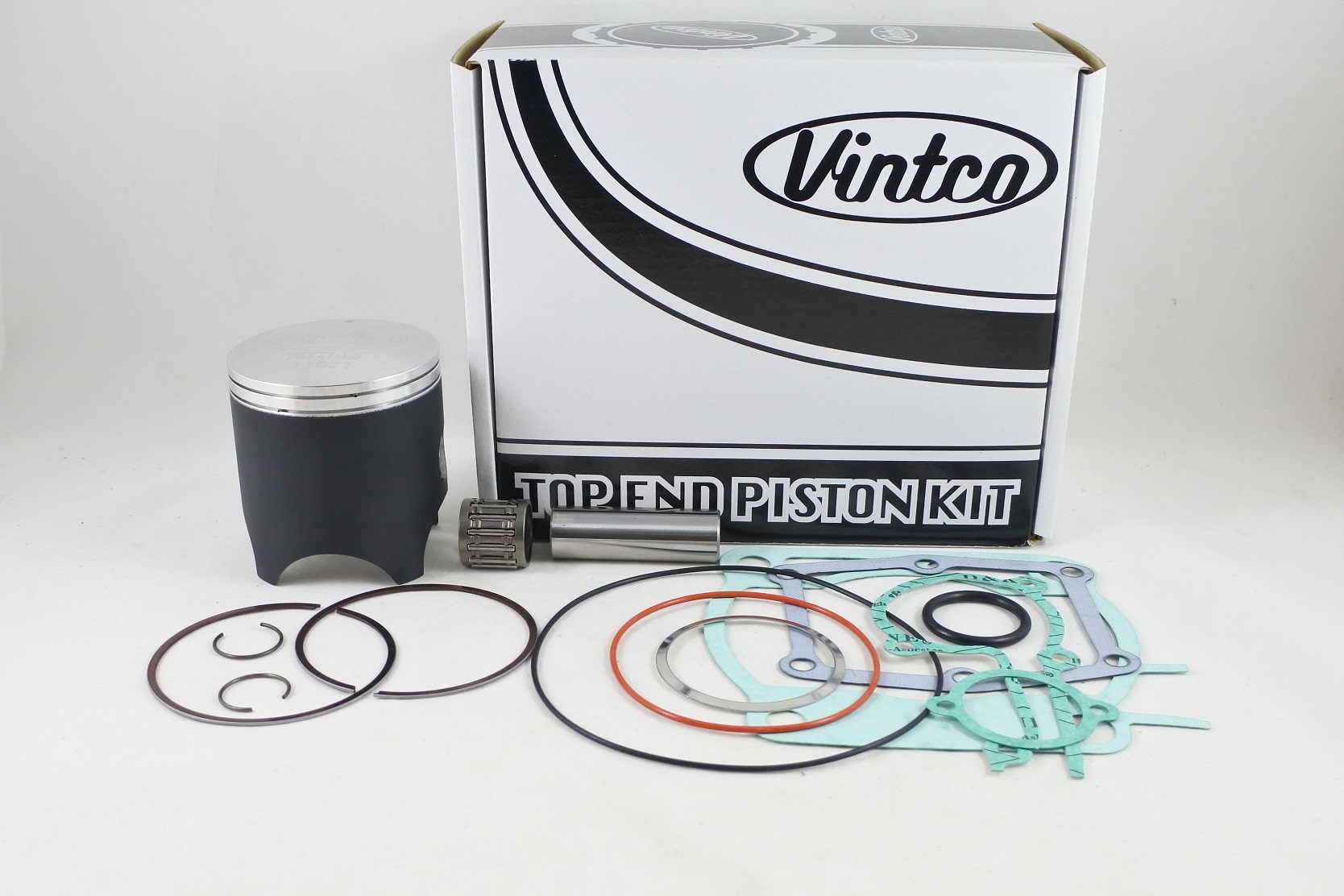 TOP END PISTON KIT 87-87 YAMAHA YZ 250 69.5mm 1.5mm OVER VINTCO KTY39-1.5 thumbnail 2