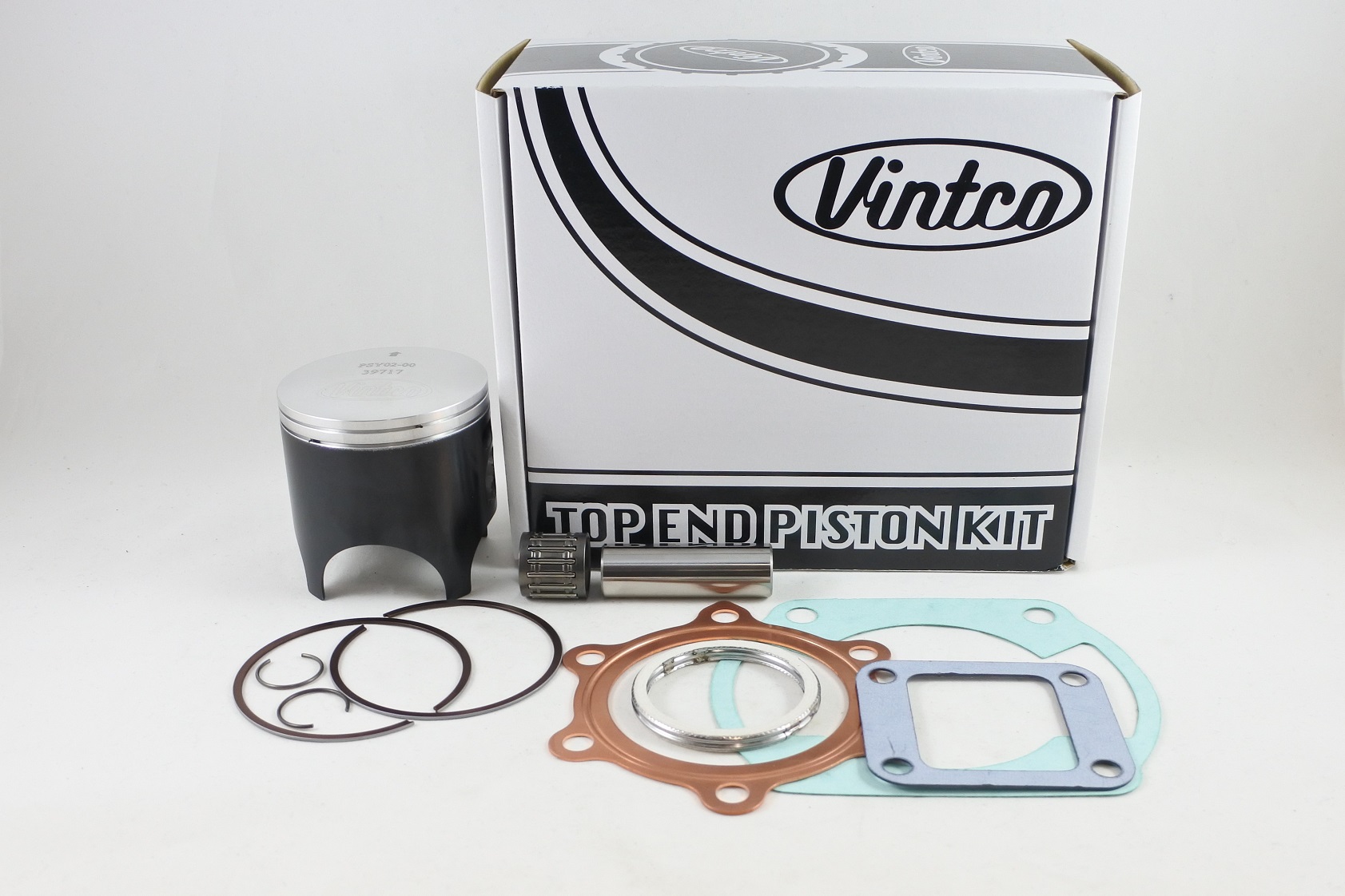 TOP END PISTON KIT 74-77 YAMAHA TY 250 70mm STANDARD VINTCO KTY42-00 thumbnail 2