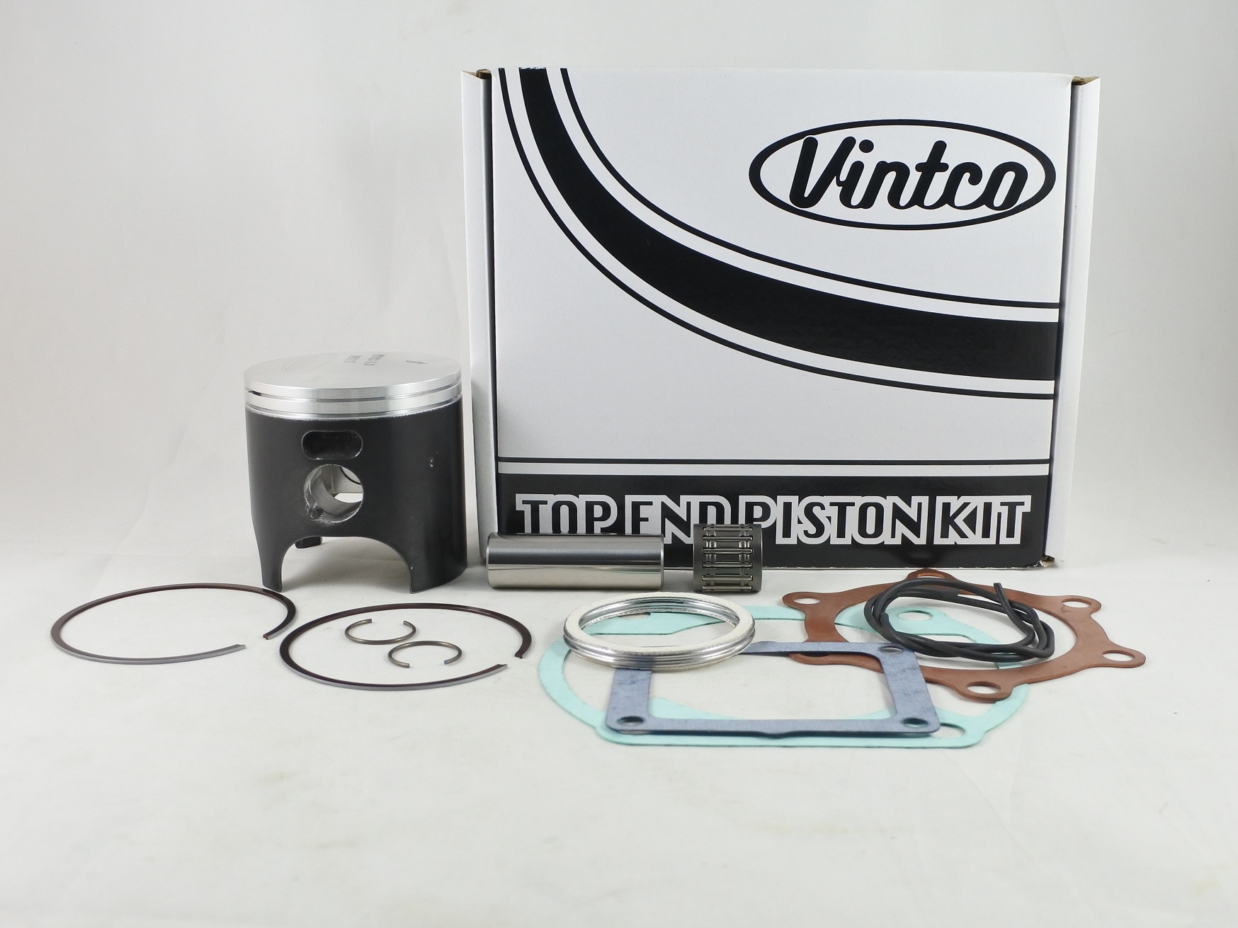 TOP END PISTON KIT 78-78 YAMAHA IT 250 71mm 1.0mm OVER VINTCO KTY43-1.0 image 1