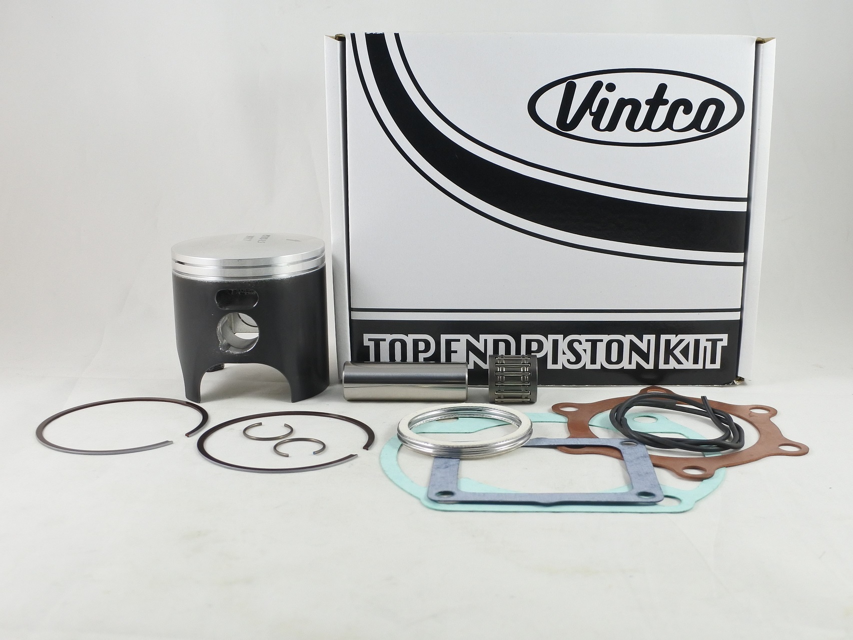TOP END PISTON KIT 78-78 YAMAHA IT 250 71.5mm 1.5mm OVER VINTCO KTY43-1.5 image 1