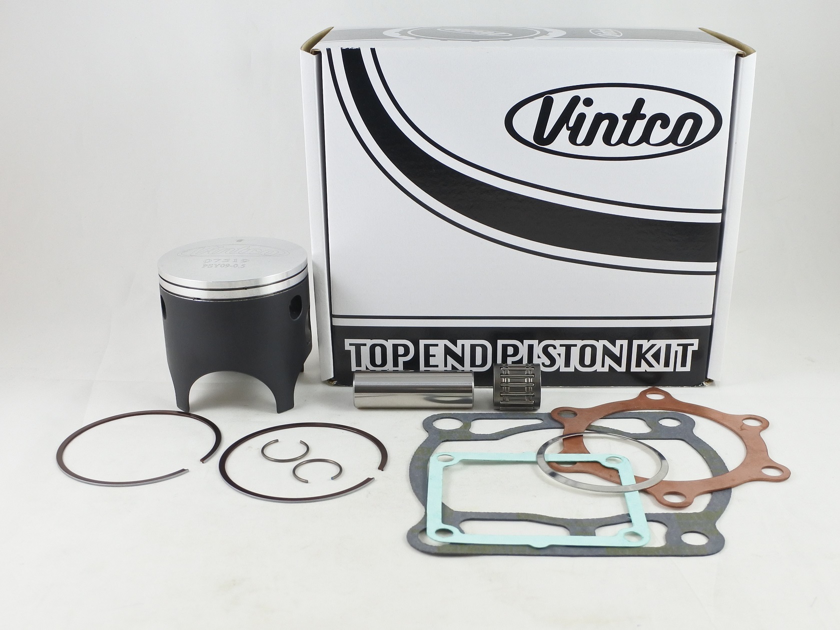 TOP END PISTON KIT 81-81 YAMAHA IT 250 70.5mm +0.5mm OVER VINTCO KTY44-0.5 thumbnail 2